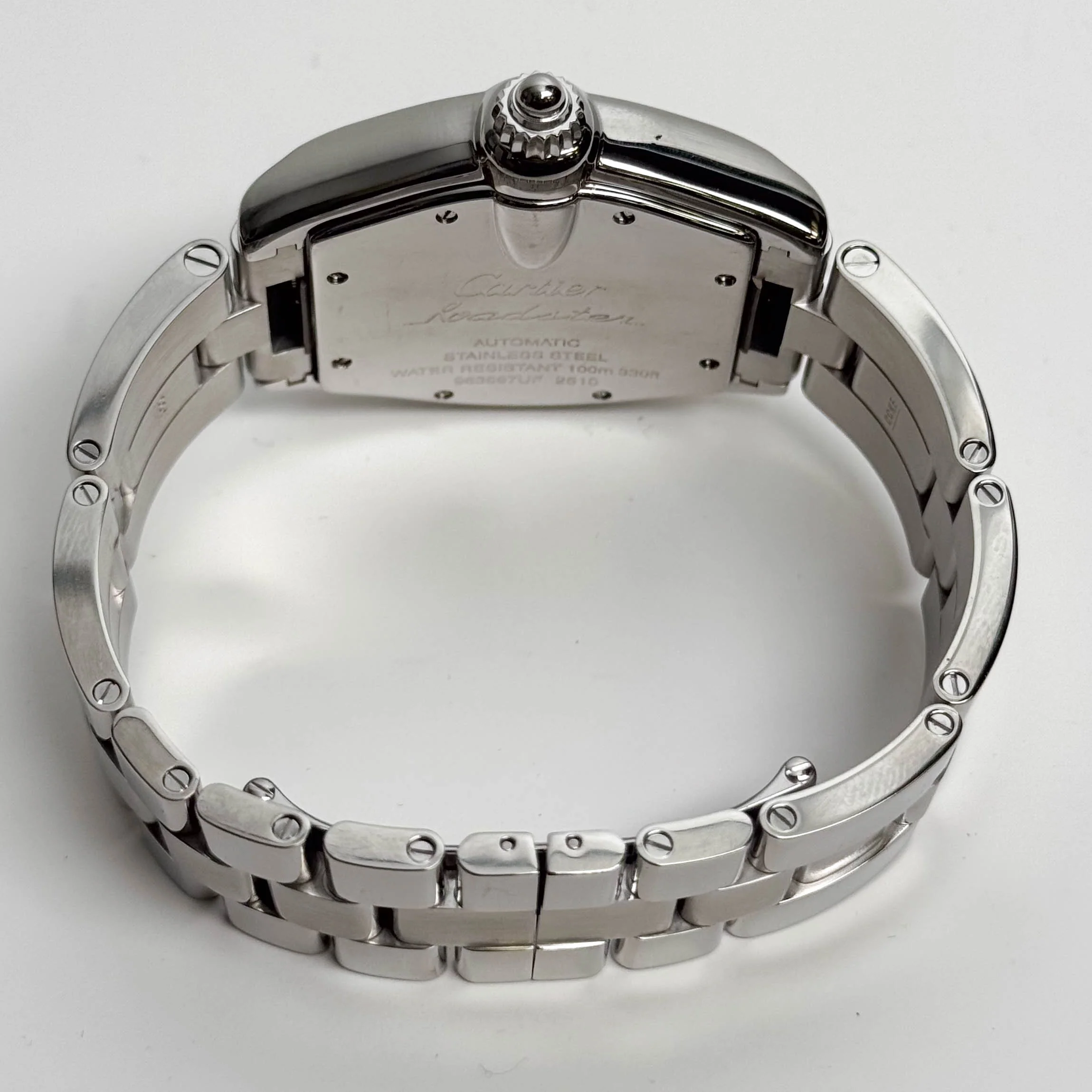 Cartier Roadster 37mm Black Dial Watch Ref# W62041V3 - Image 6