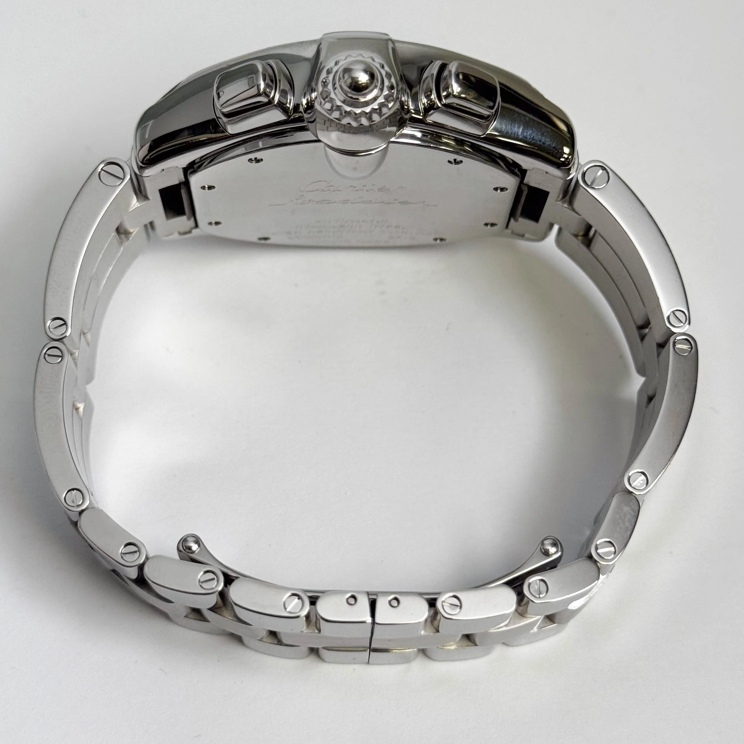 Cartier Roadster 43mm Black Dial Watch Ref# W62020X6 - Image 6