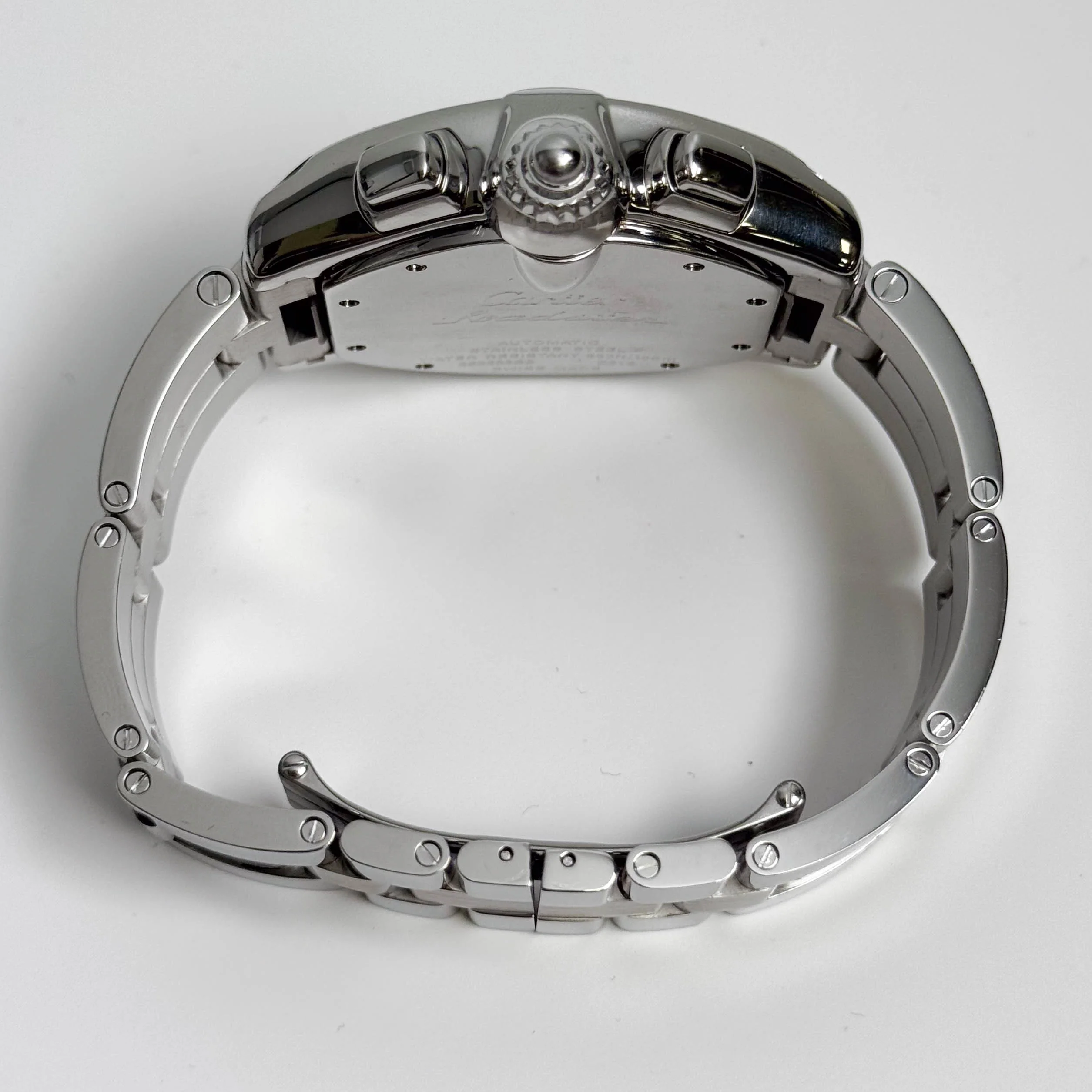 Cartier Roadster 48mm Silver Dial Watch Ref# W62019X6 - Image 6