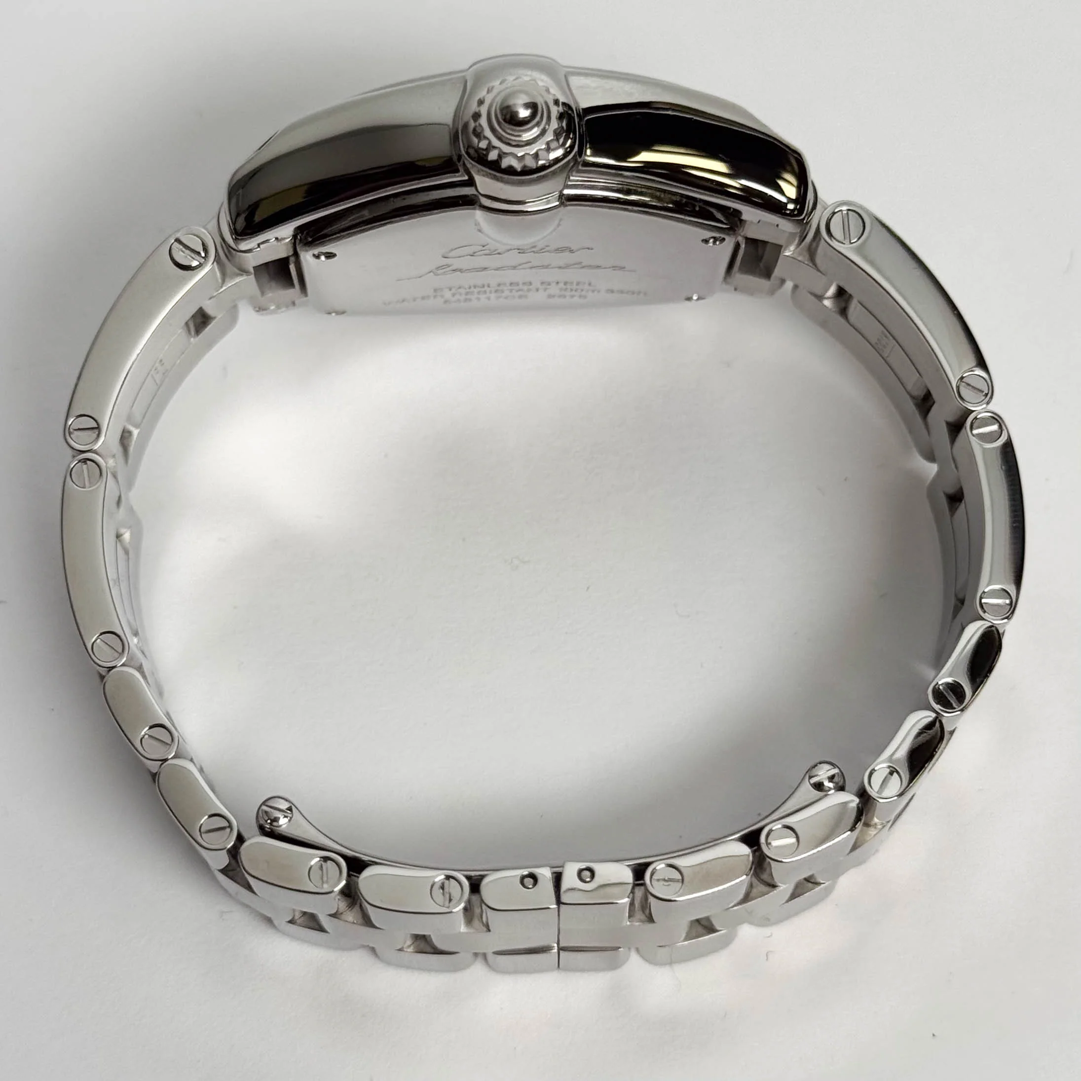 Cartier Roadster Stainless Steel 31mm Silver Dial Watch Ref# W62016V3 - Image 6