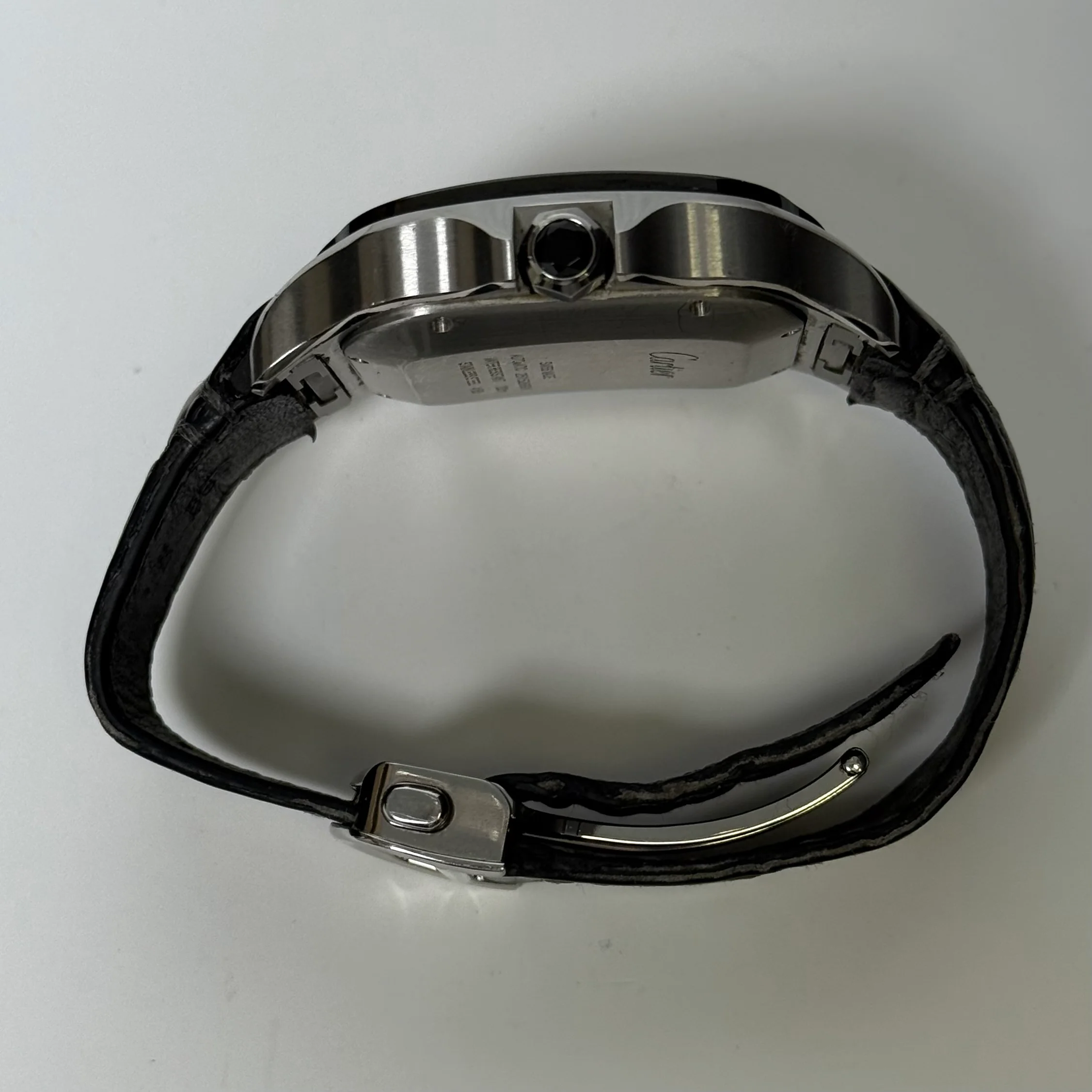 Cartier Santos 40mm Silver Dial Watch Ref# WSSA0017 - Image 5
