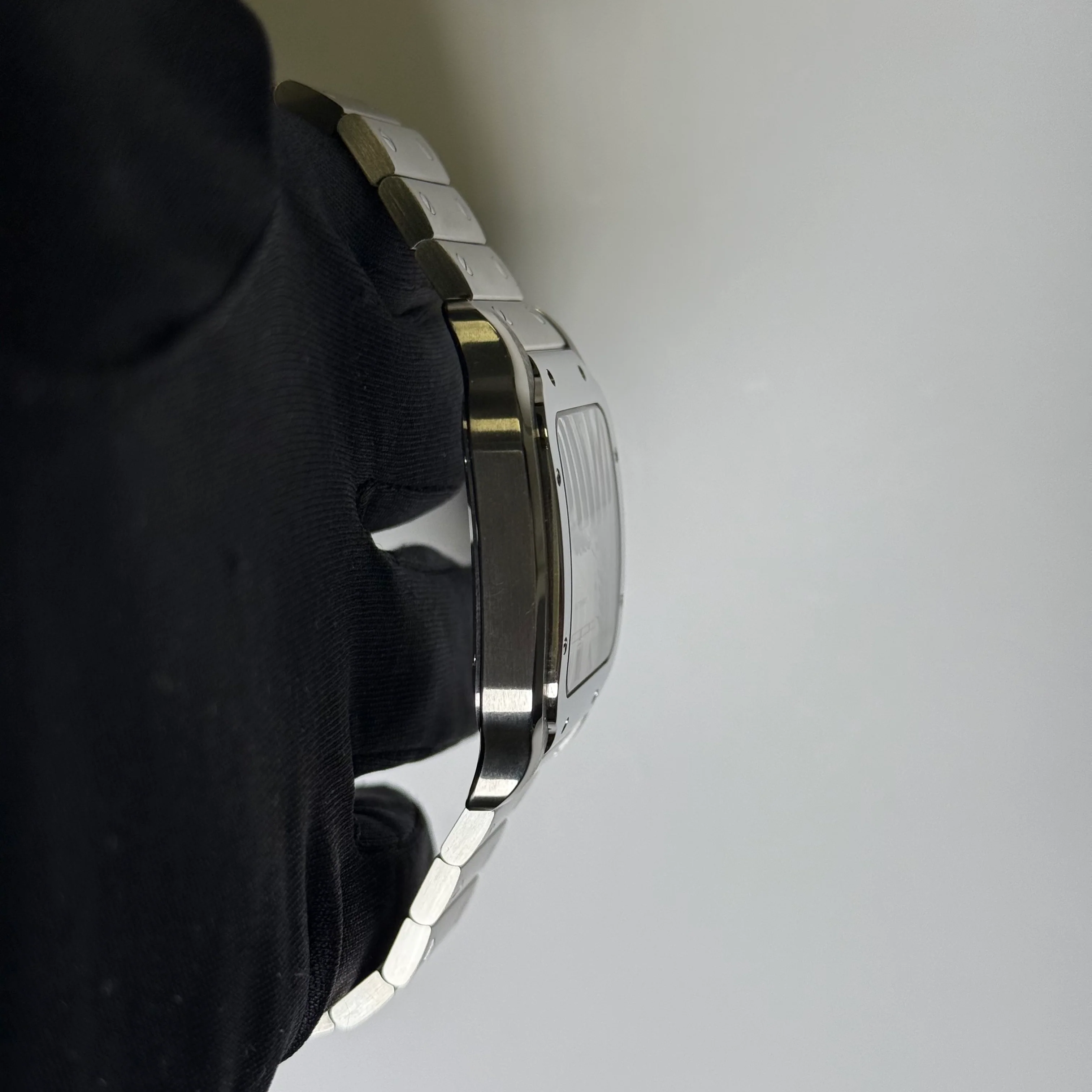 Cartier Santos 40mm White Dial Watch Ref# 4072 - Image 3