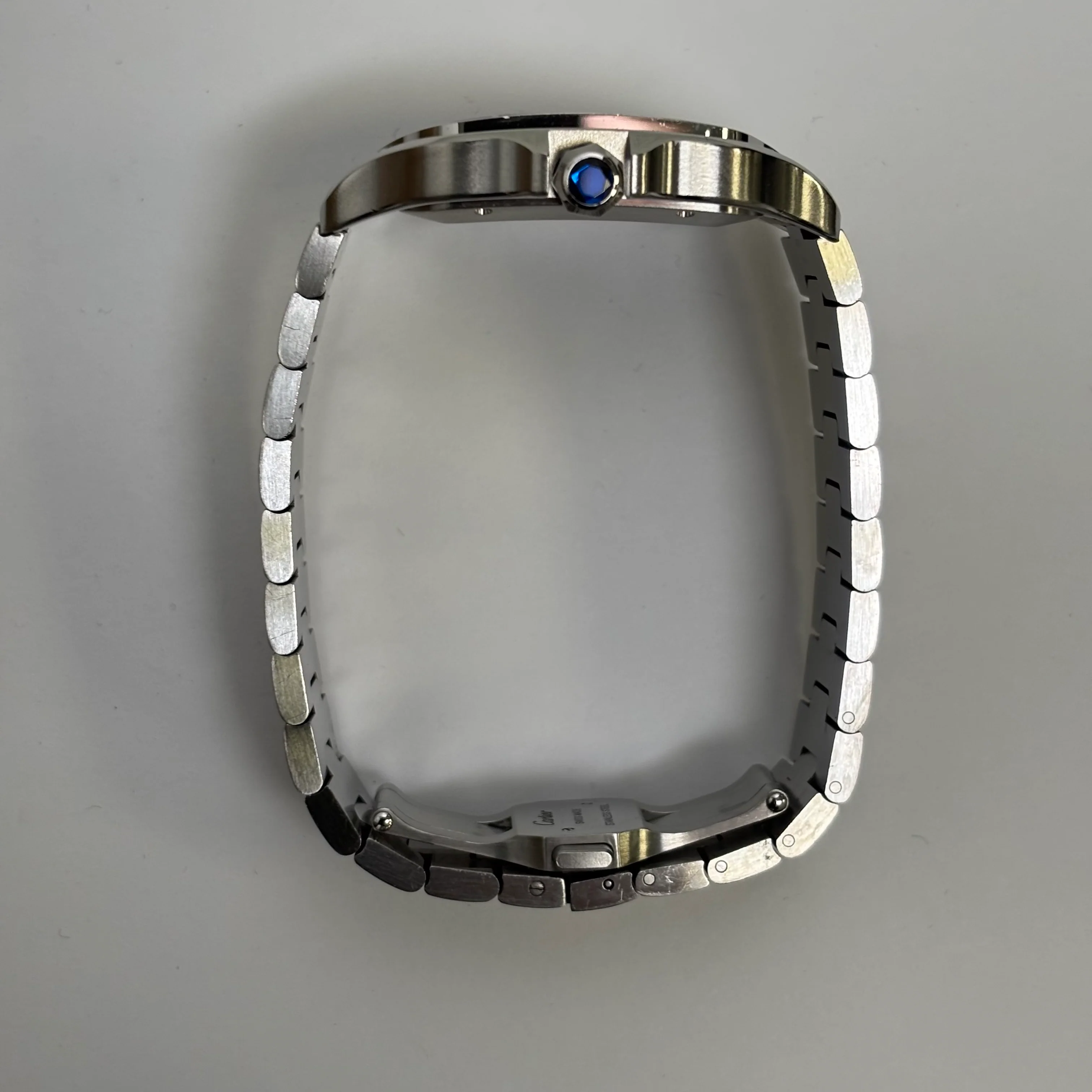 Cartier Santos 40mm White Dial Watch Ref# WSSA0018 - Image 5