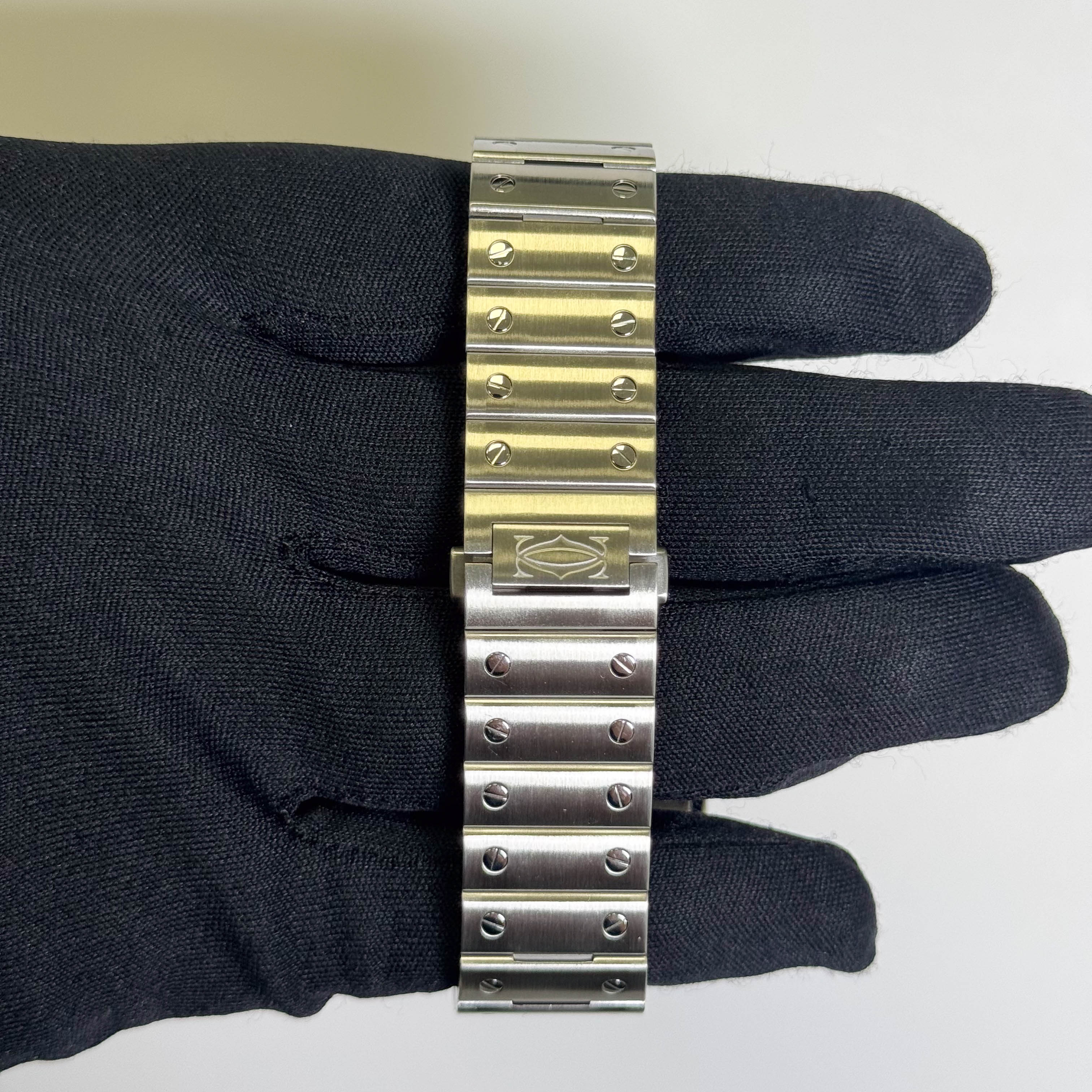 Cartier Santos 40mm White Dial Watch Ref# WSSA0018 - Image 4