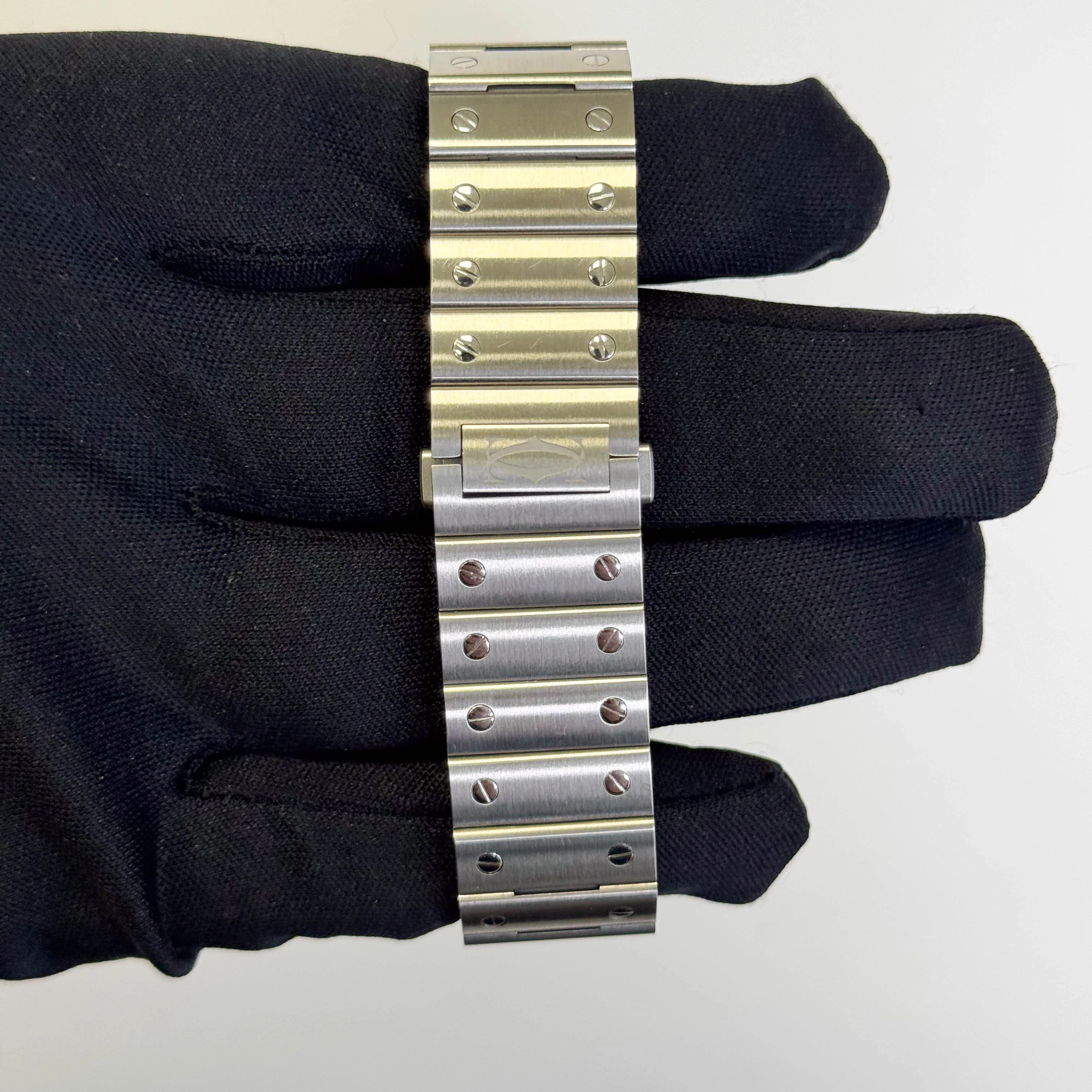 Cartier Santos 40mm White Dial Watch Ref# WSSA0018 - Image 4