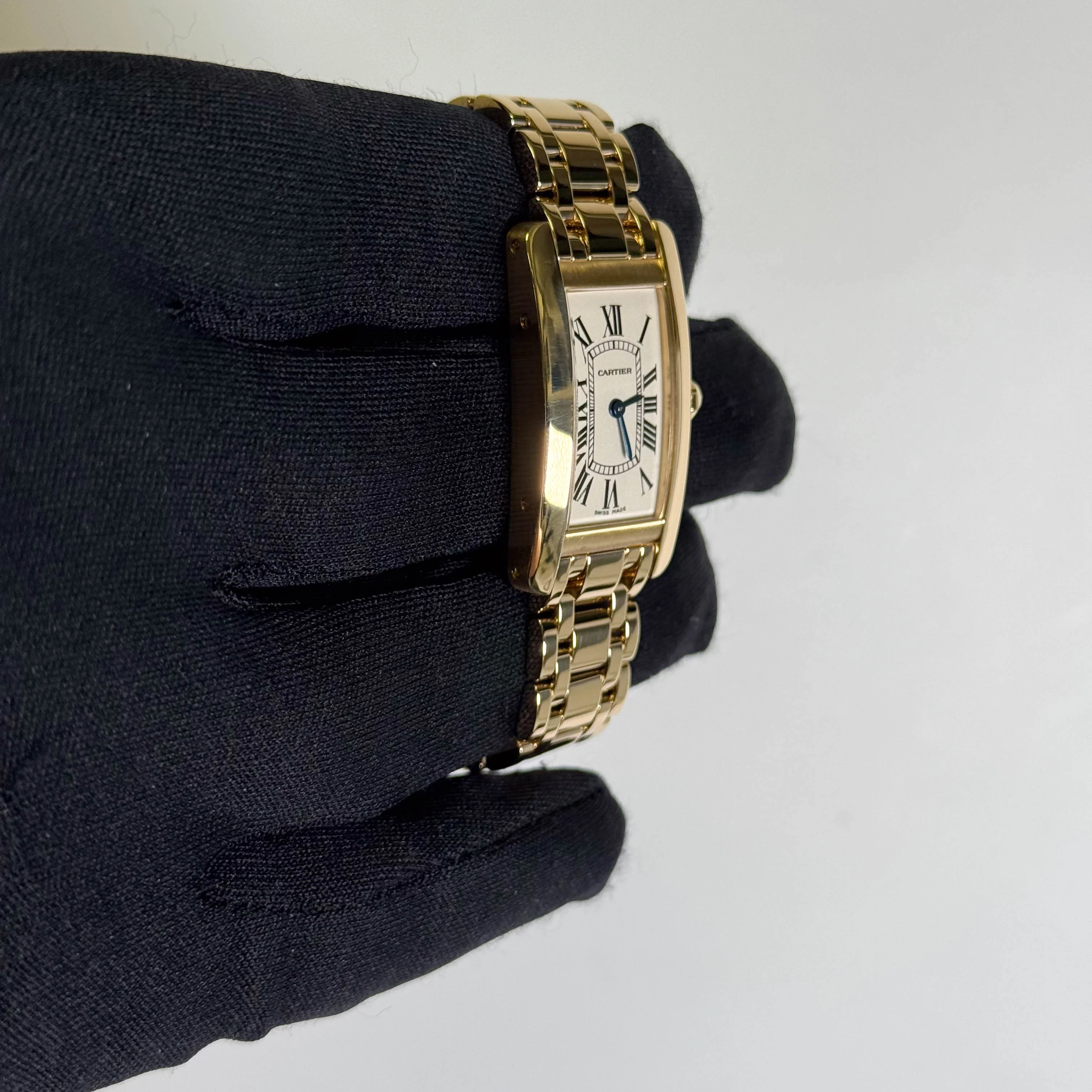 Cartier Tank 19mm White Dial Watch Ref# W26015K2 - Image 2