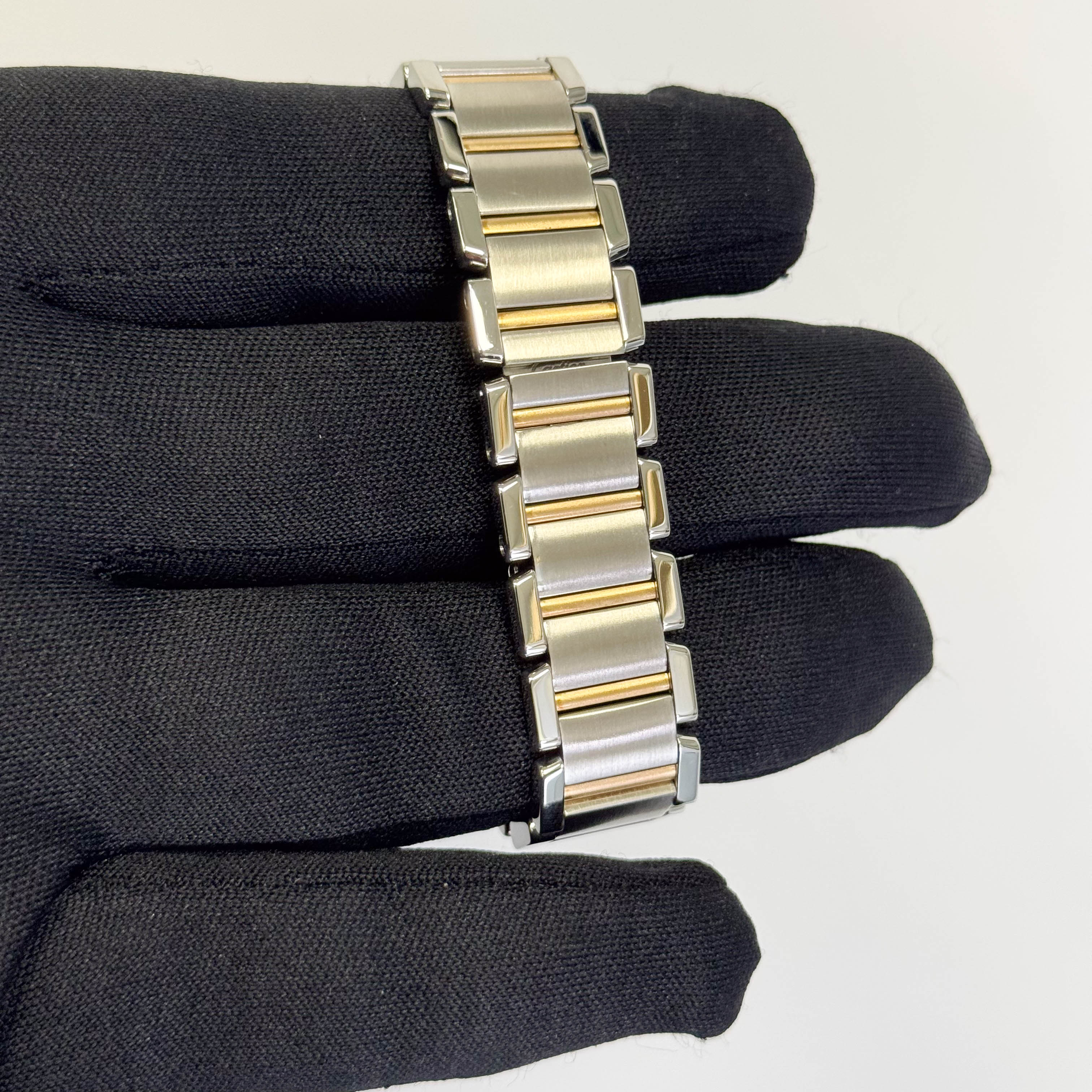 Cartier Tank 20mm White Dial Watch Ref# W51007Q4 - Image 4