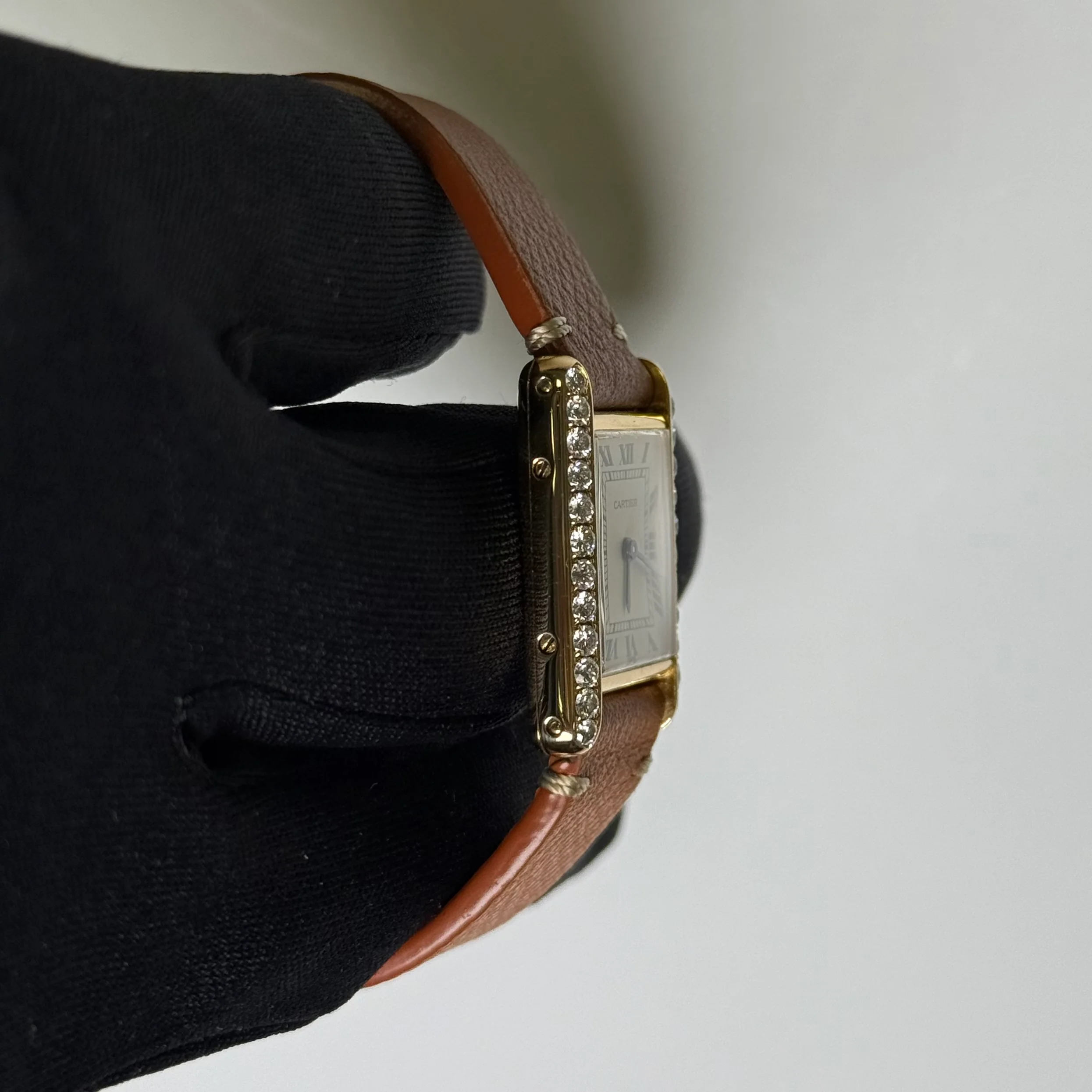 Cartier Tank 21mm White Dial Watch Ref# TANK - Image 3