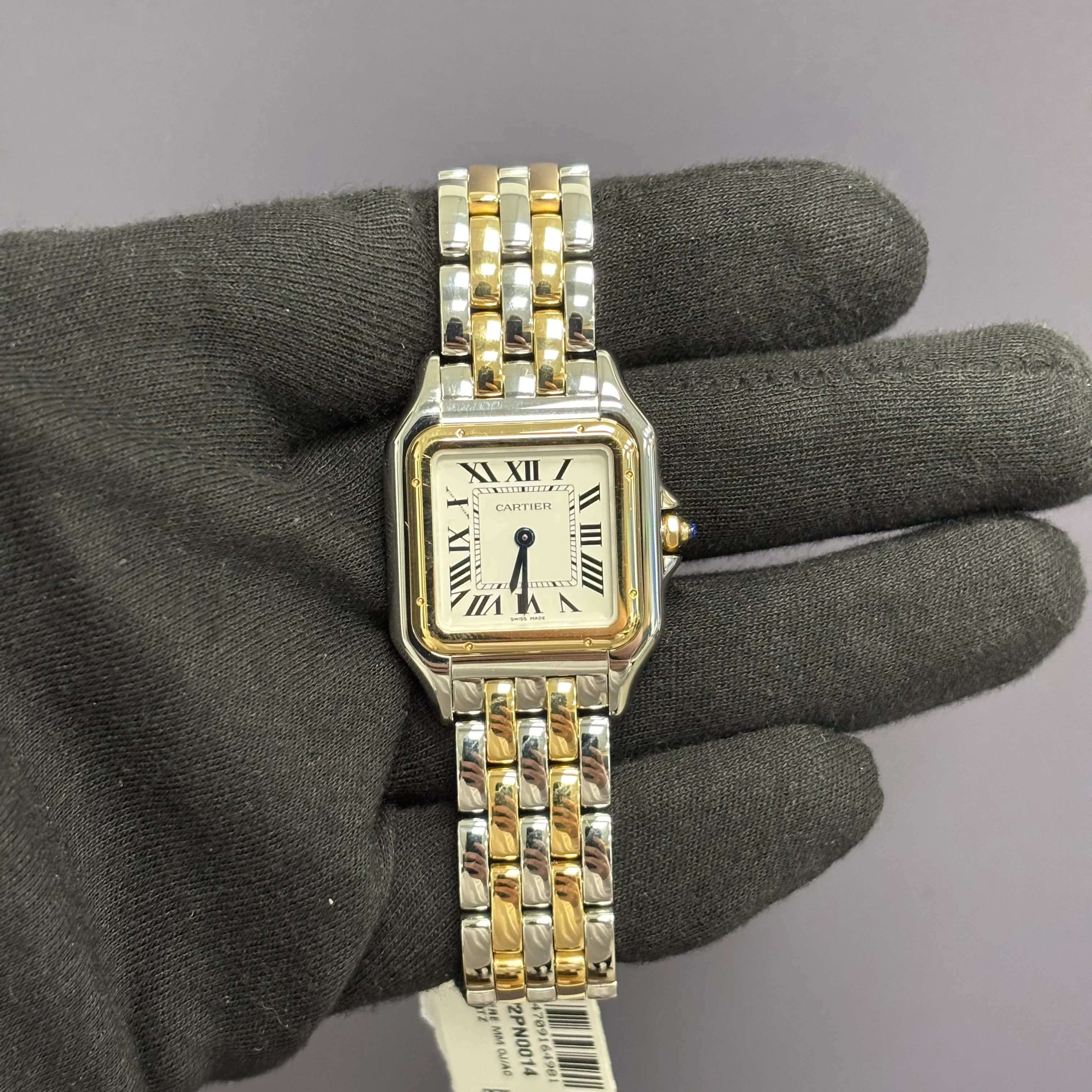 Cartier Tank 26.7mm White Dial Watch Ref# W2PN0014 - Image 2