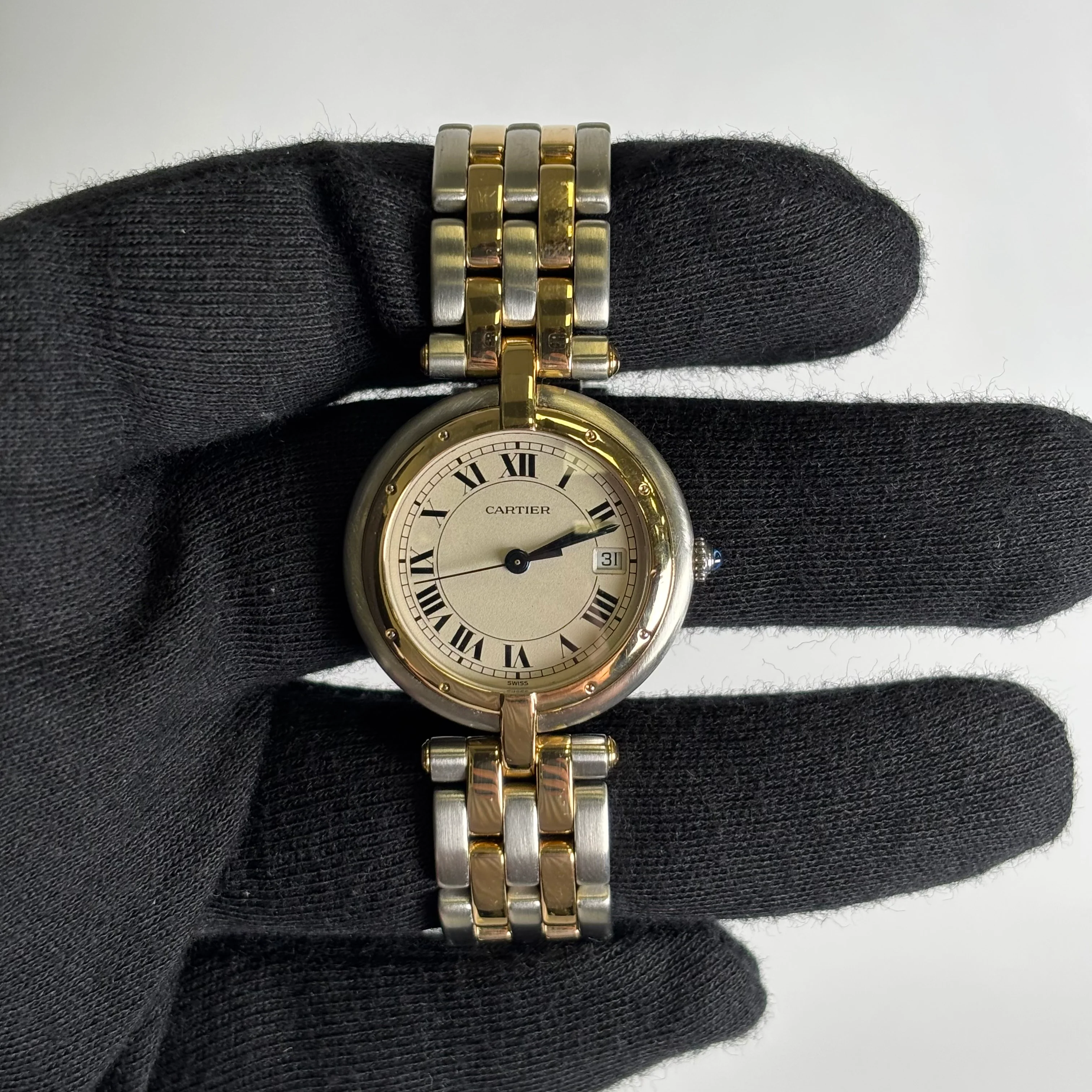 Cartier Panthere 30mm Ivory Dial Watch Ref# 83084242 - Image 2