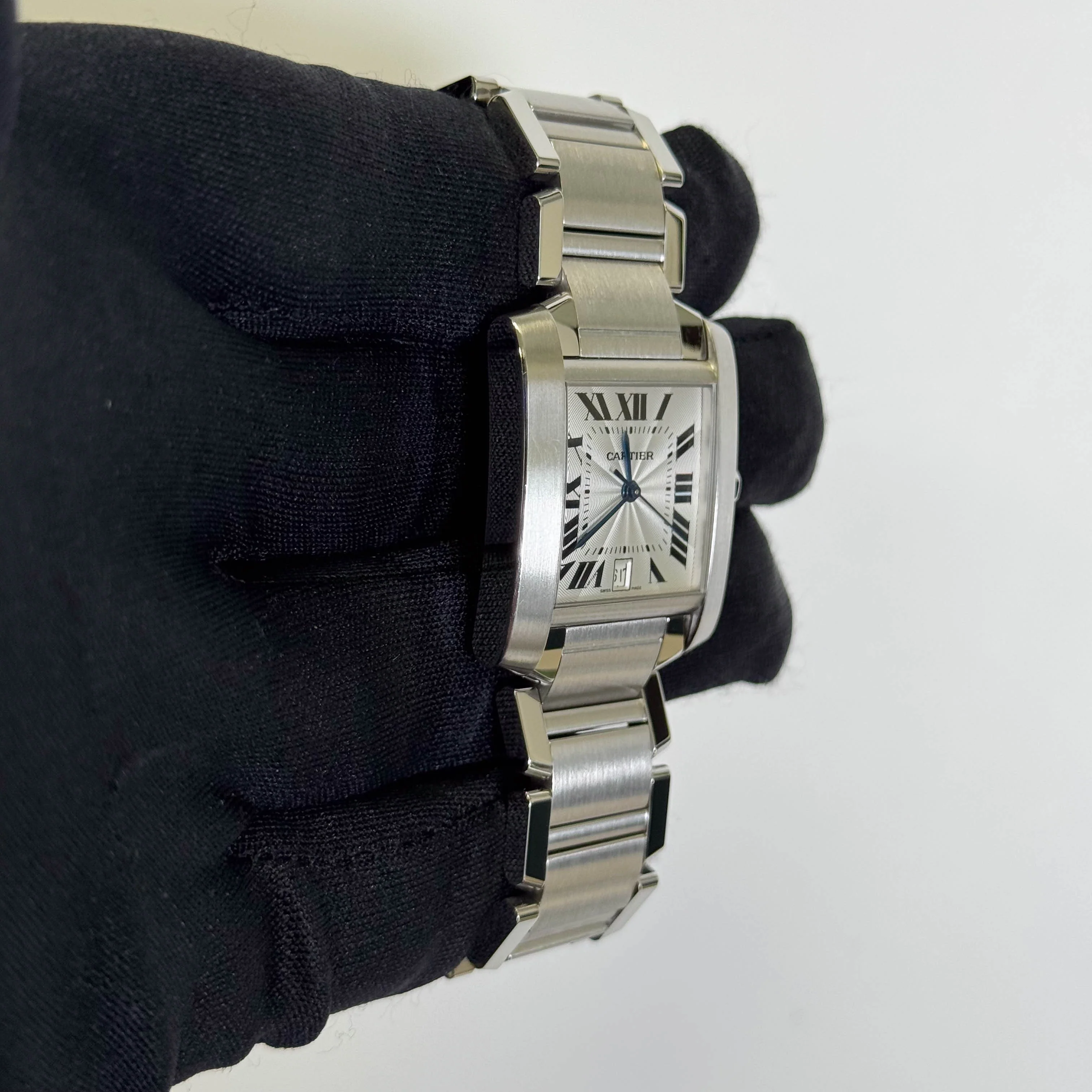 Cartier Tank 28mm White Dial Watch Ref# W51002Q3 - Image 3