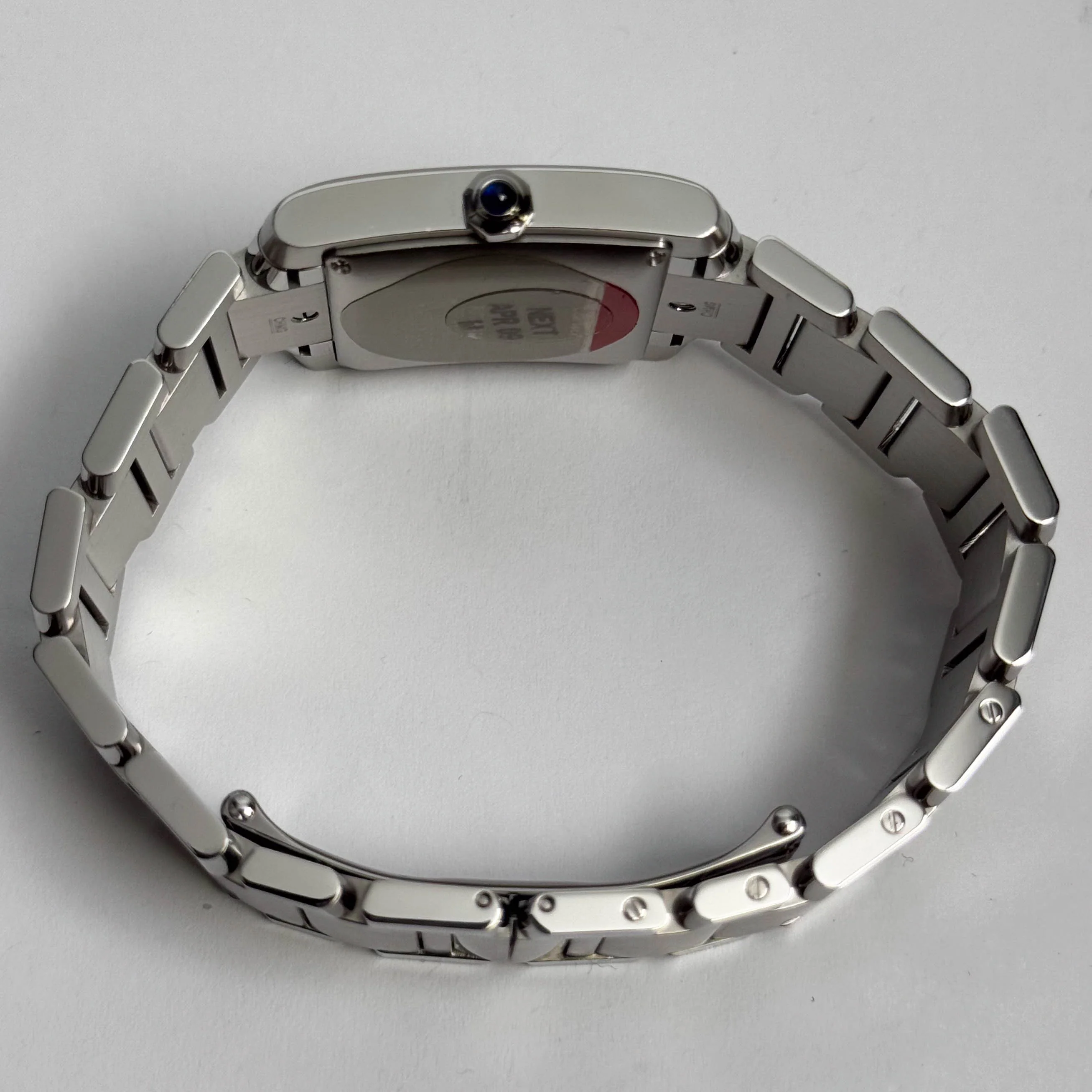 Cartier Tank 28mm White Dial Watch Ref# W51002Q3 - Image 5