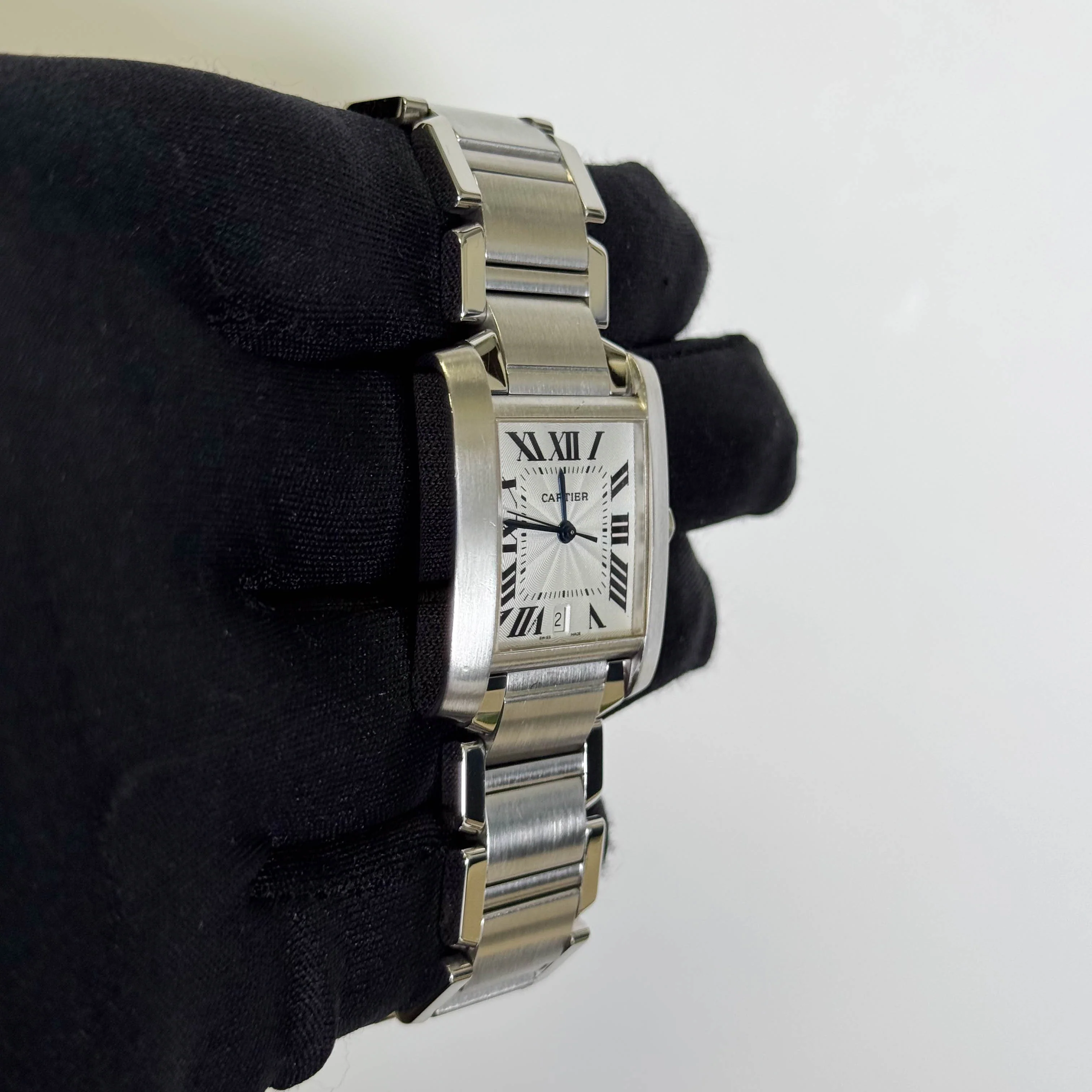 Cartier Tank 28mm White Dial Watch Ref# W51002Q3 - Image 3