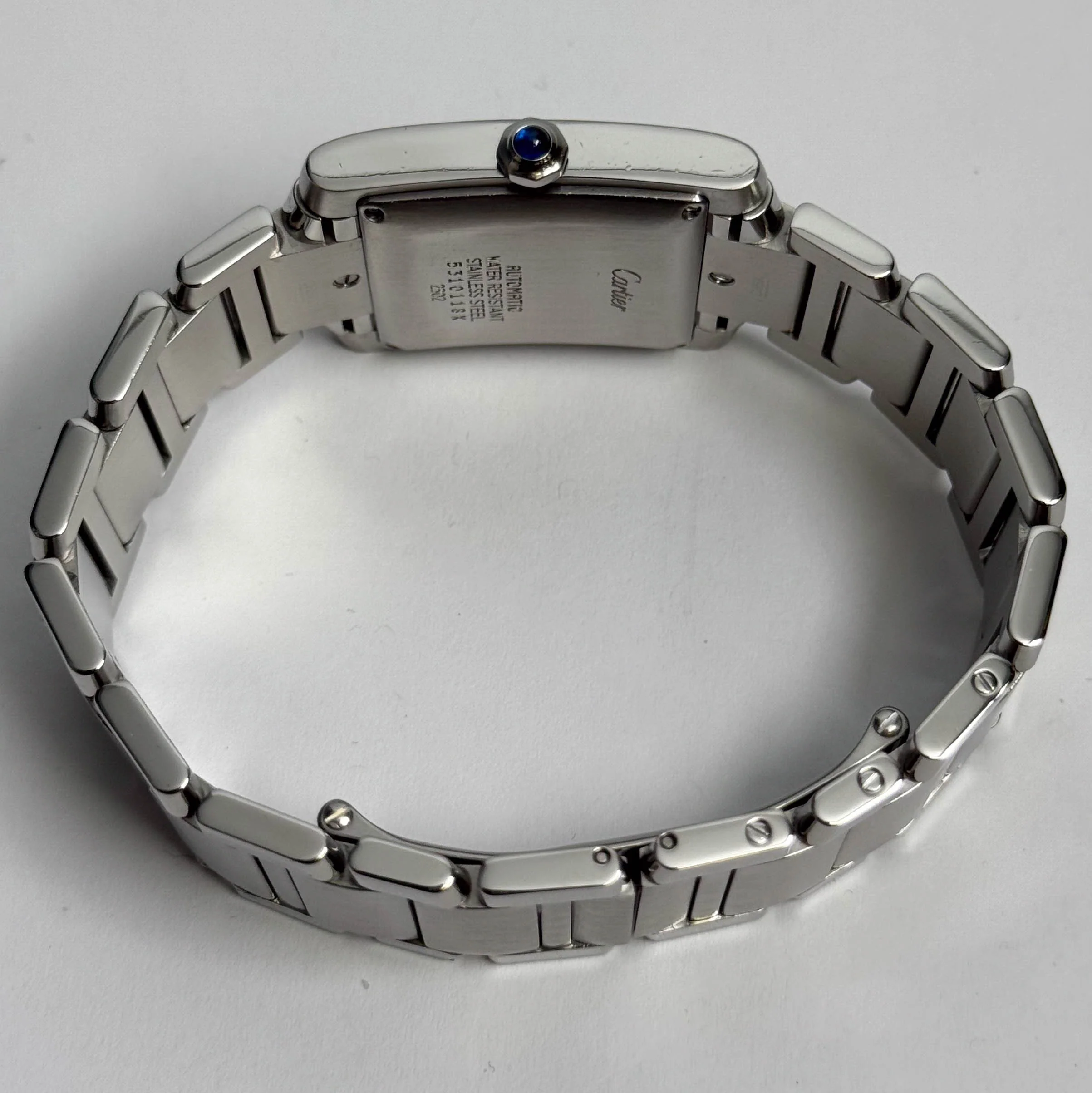Cartier Tank 28mm White Dial Watch Ref# W51002Q3 - Image 5