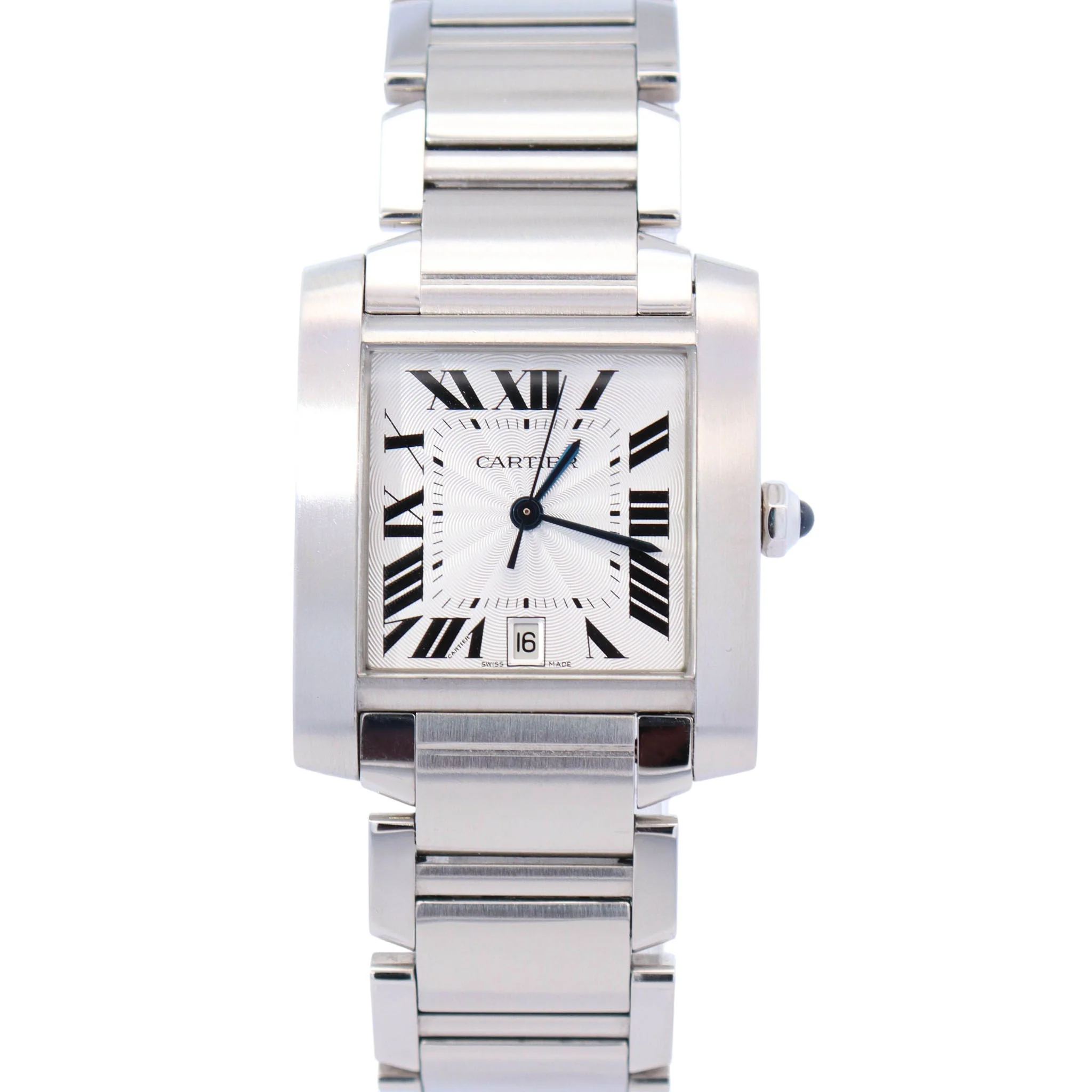 Cartier Tank 28mm White Dial Watch Ref# WA51002Q3