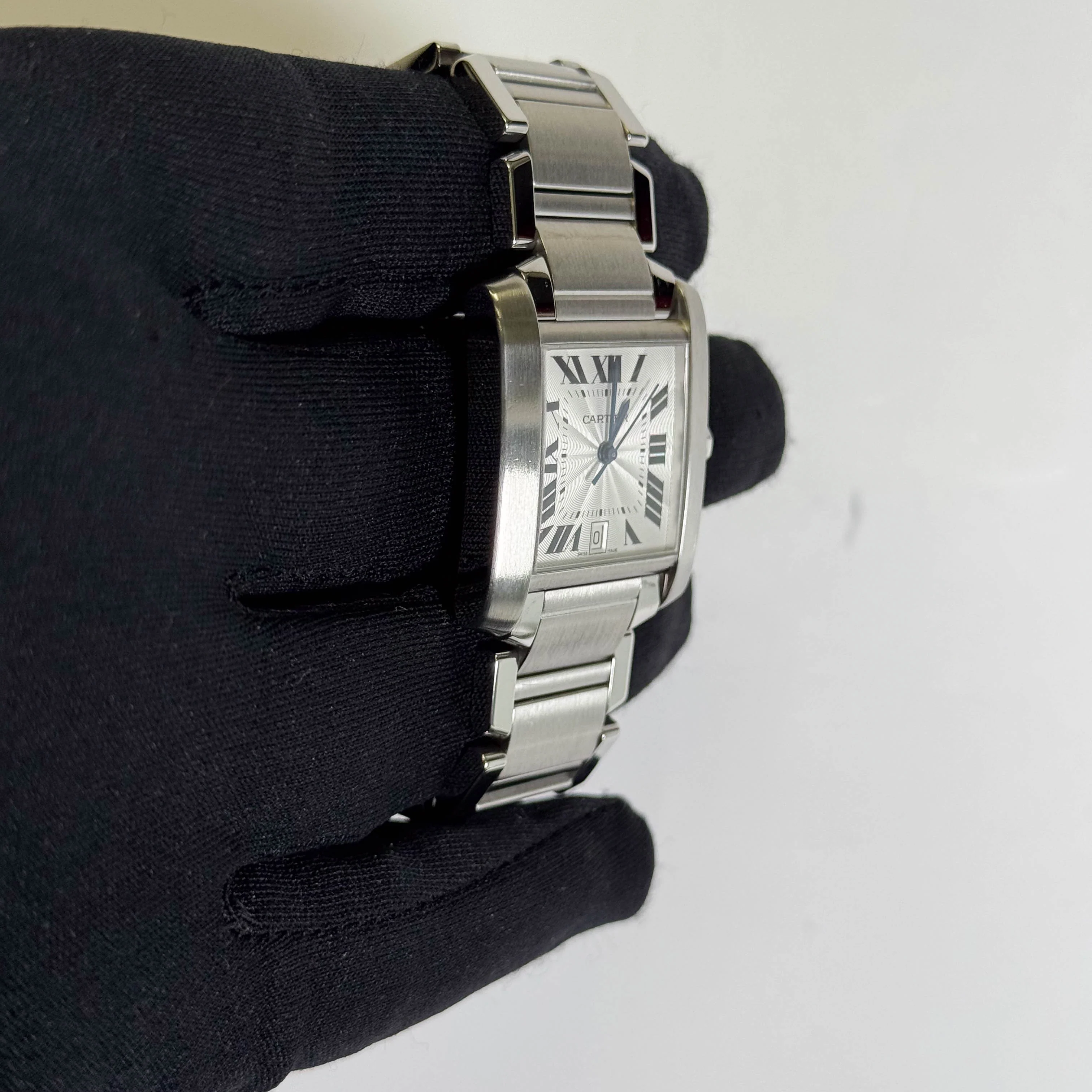 Cartier Tank 28mm White Dial Watch Ref# WA51002Q3 - Image 3