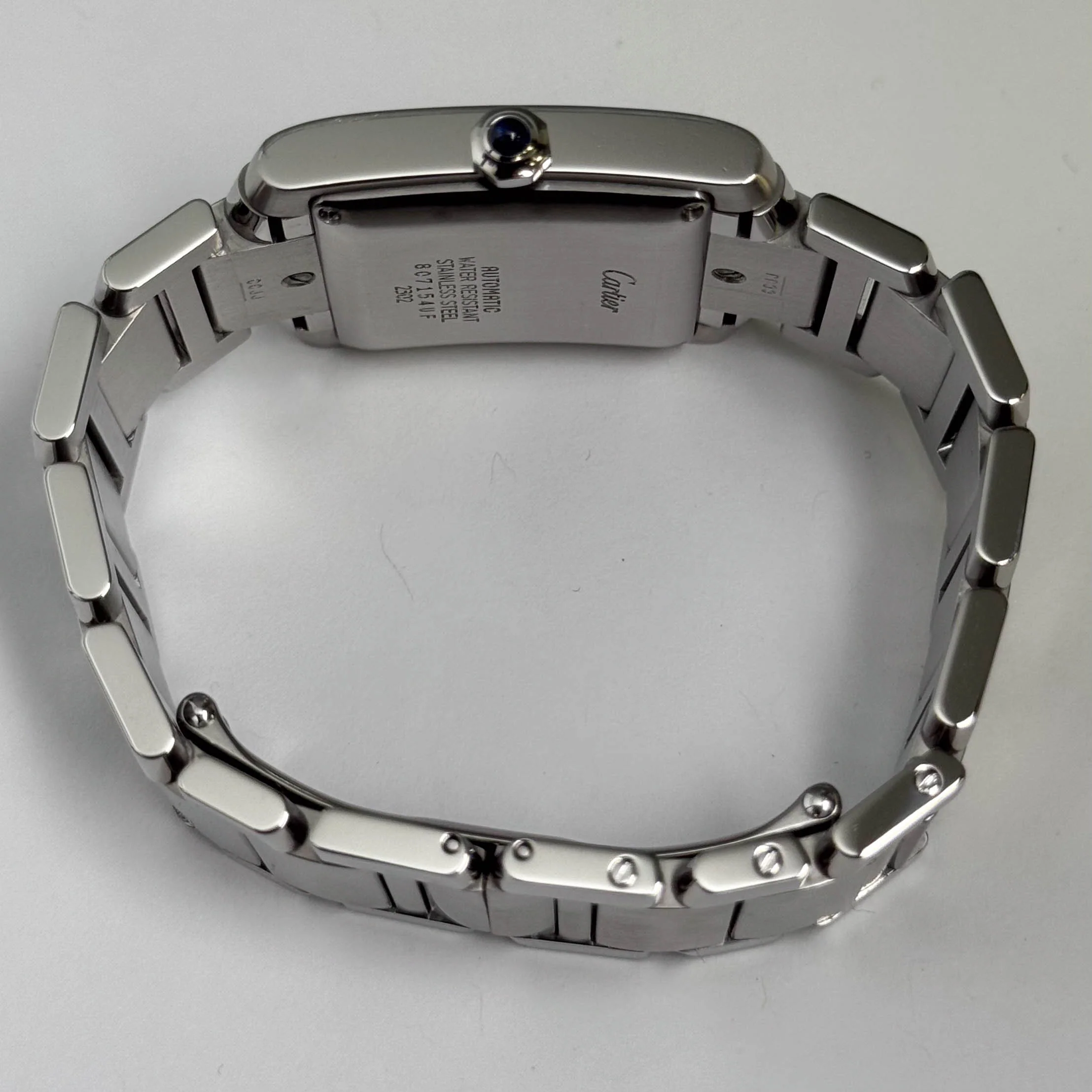 Cartier Tank 28mm White Dial Watch Ref# WA51002Q3 - Image 5