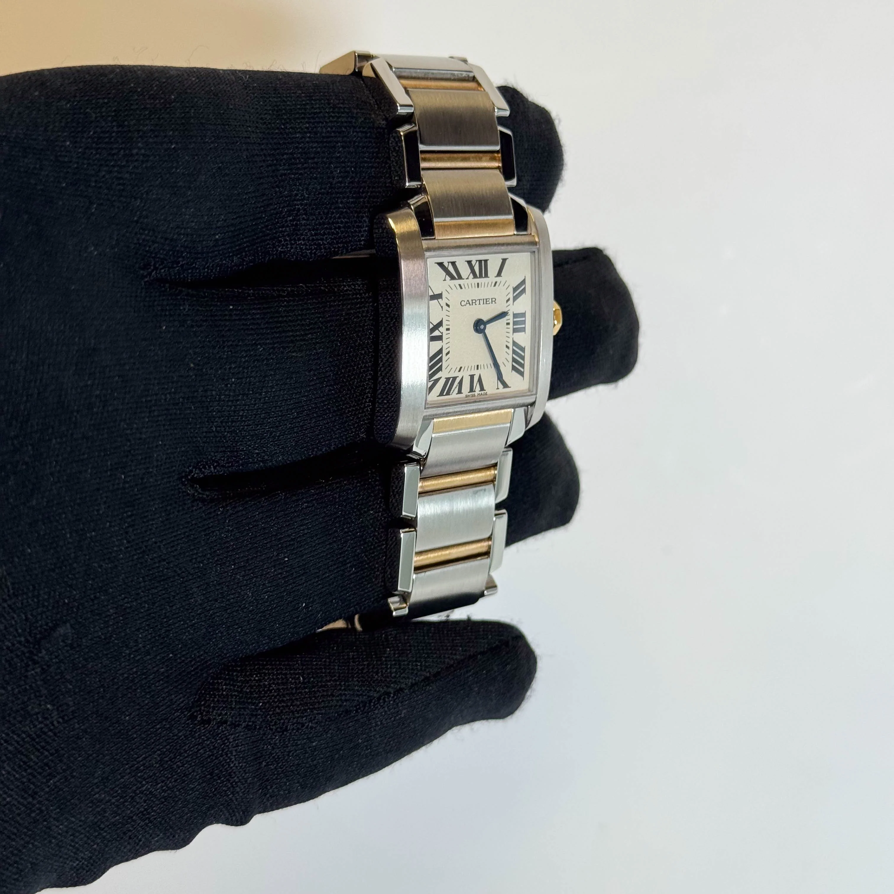 Cartier Tank 30mm Ivory Dial Watch Ref# W2TA0003 - Image 3