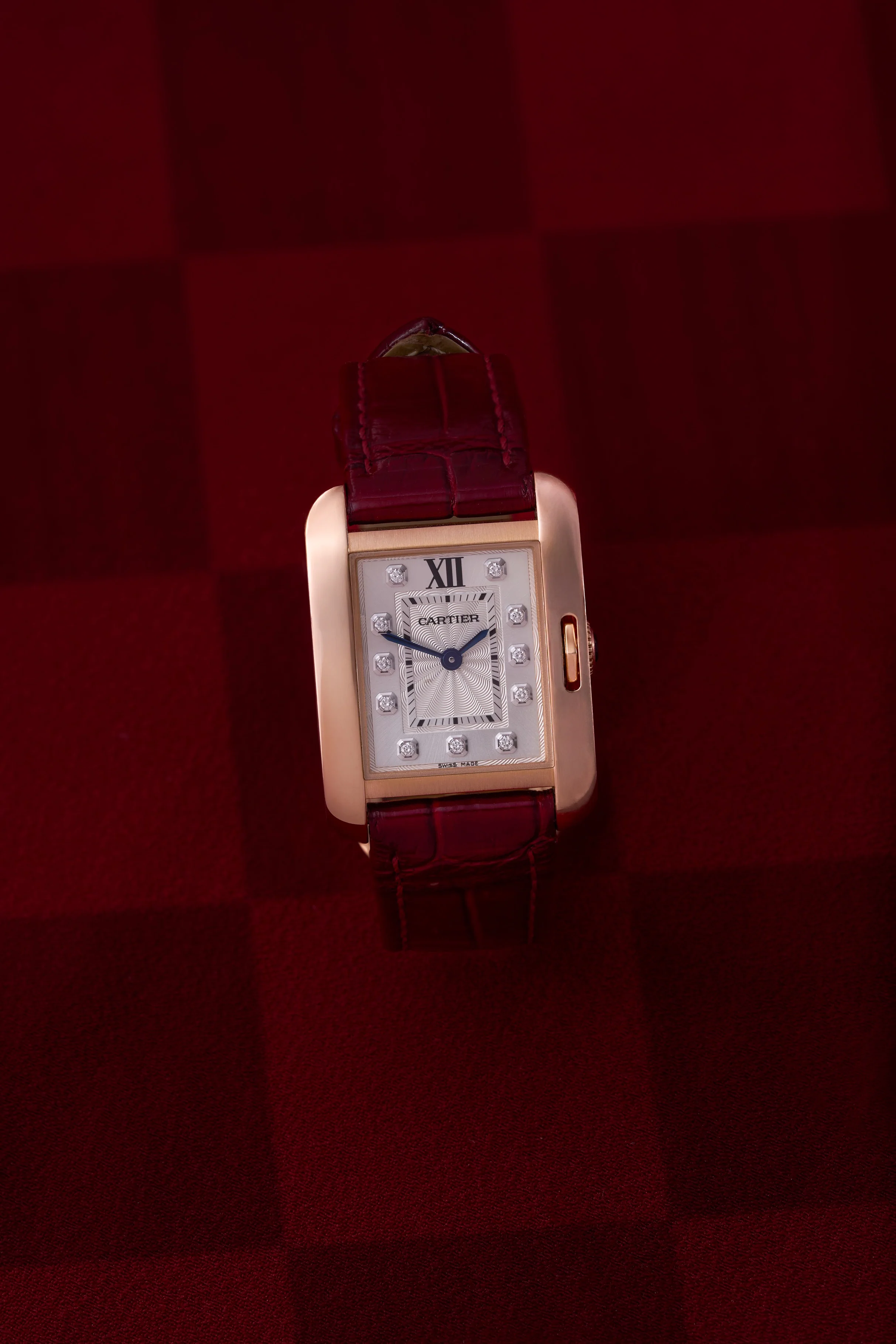 Cartier Tank 22mm Silver Dial Watch Ref# WJTA0007