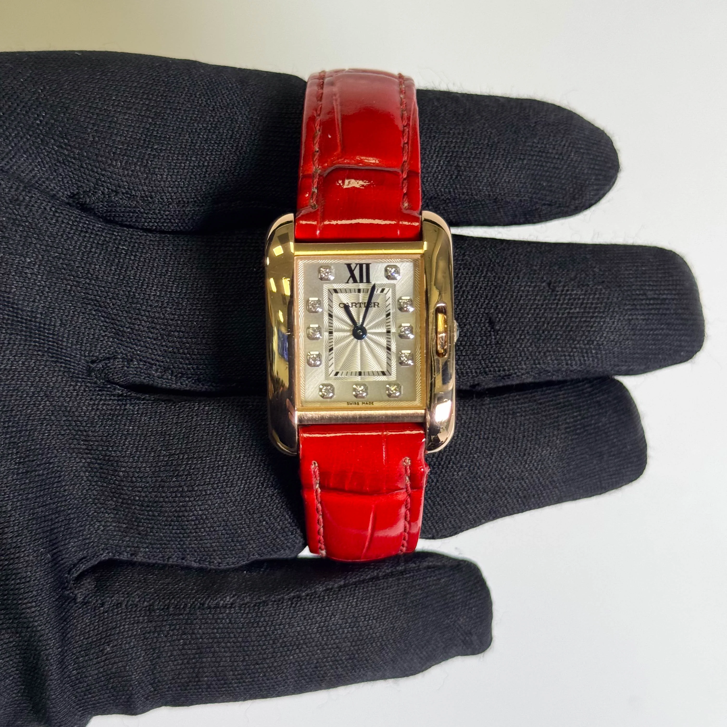 Cartier Tank 22mm Silver Dial Watch Ref# WJTA0007 - Image 3