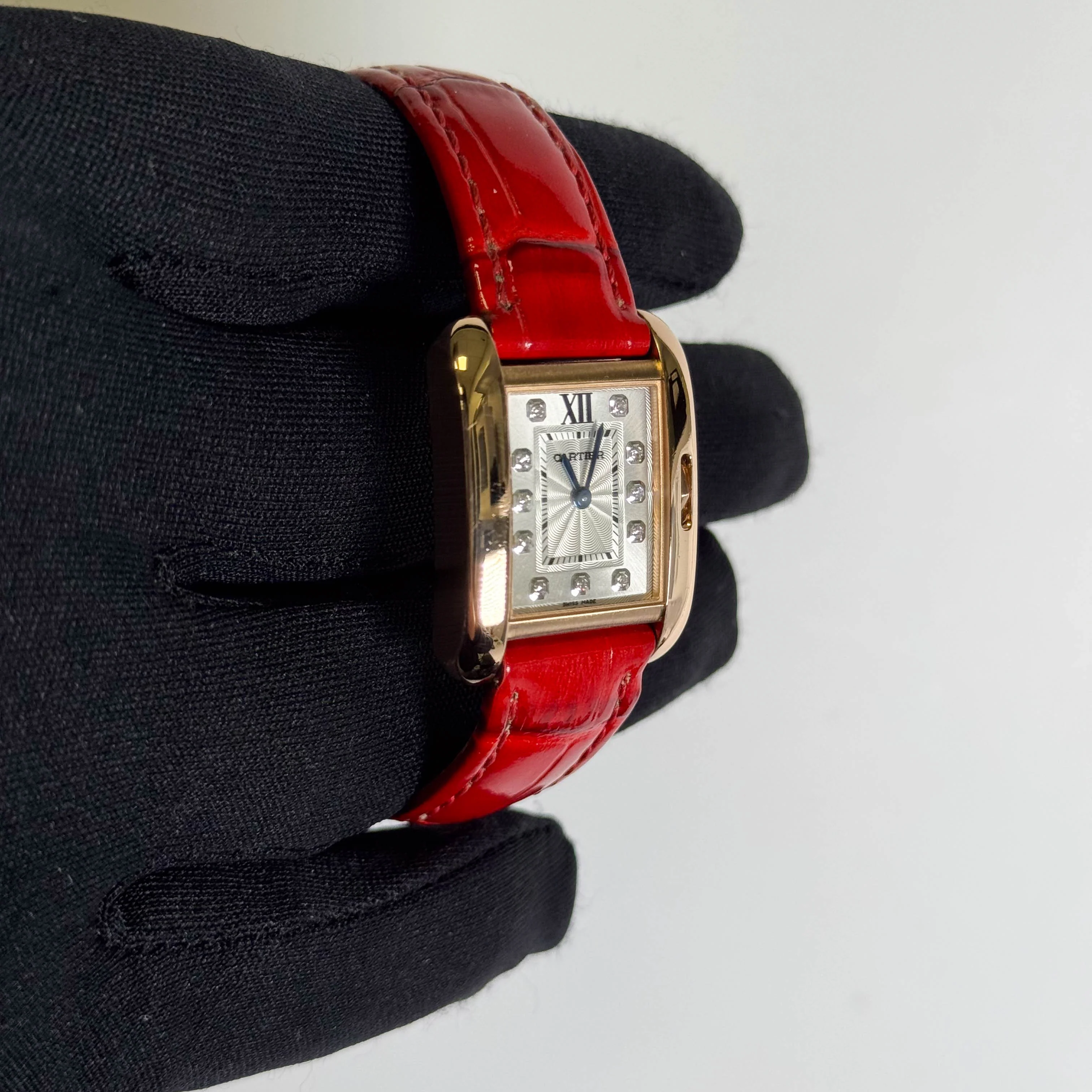 Cartier Tank 22mm Silver Dial Watch Ref# WJTA0007 - Image 4