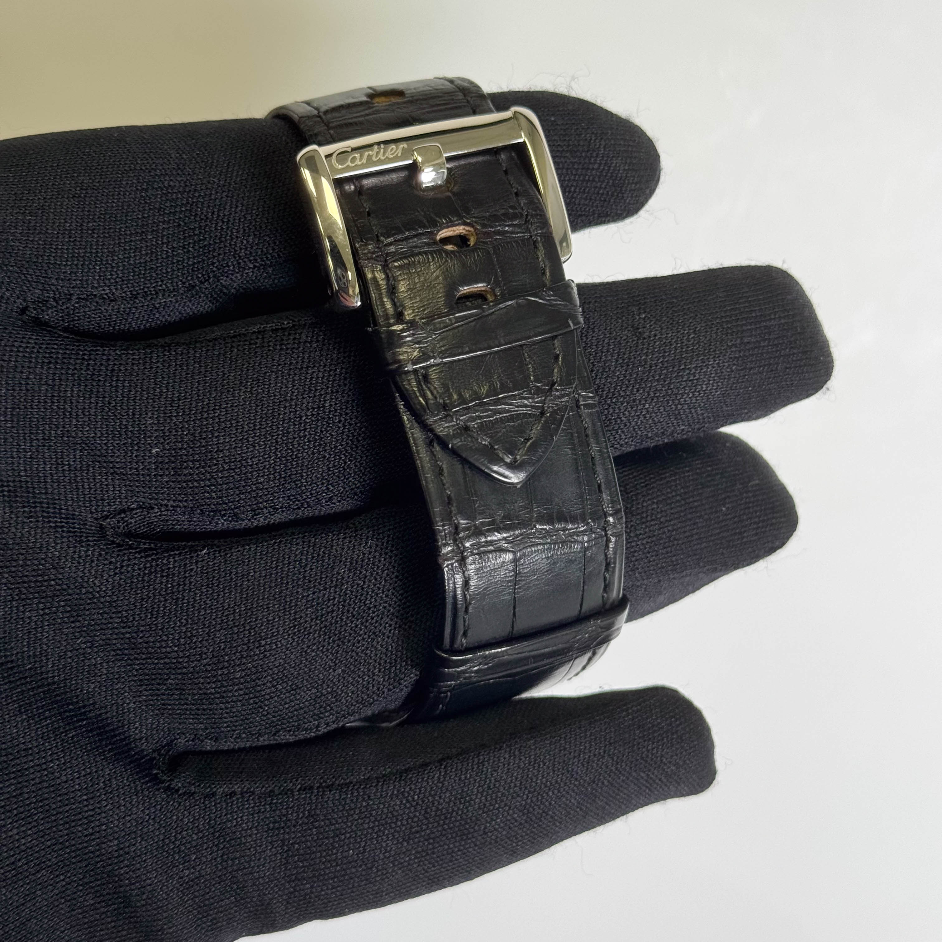 Cartier Tank Divan 38mm Ivory Dial Watch Ref# WA301356 - Image 4