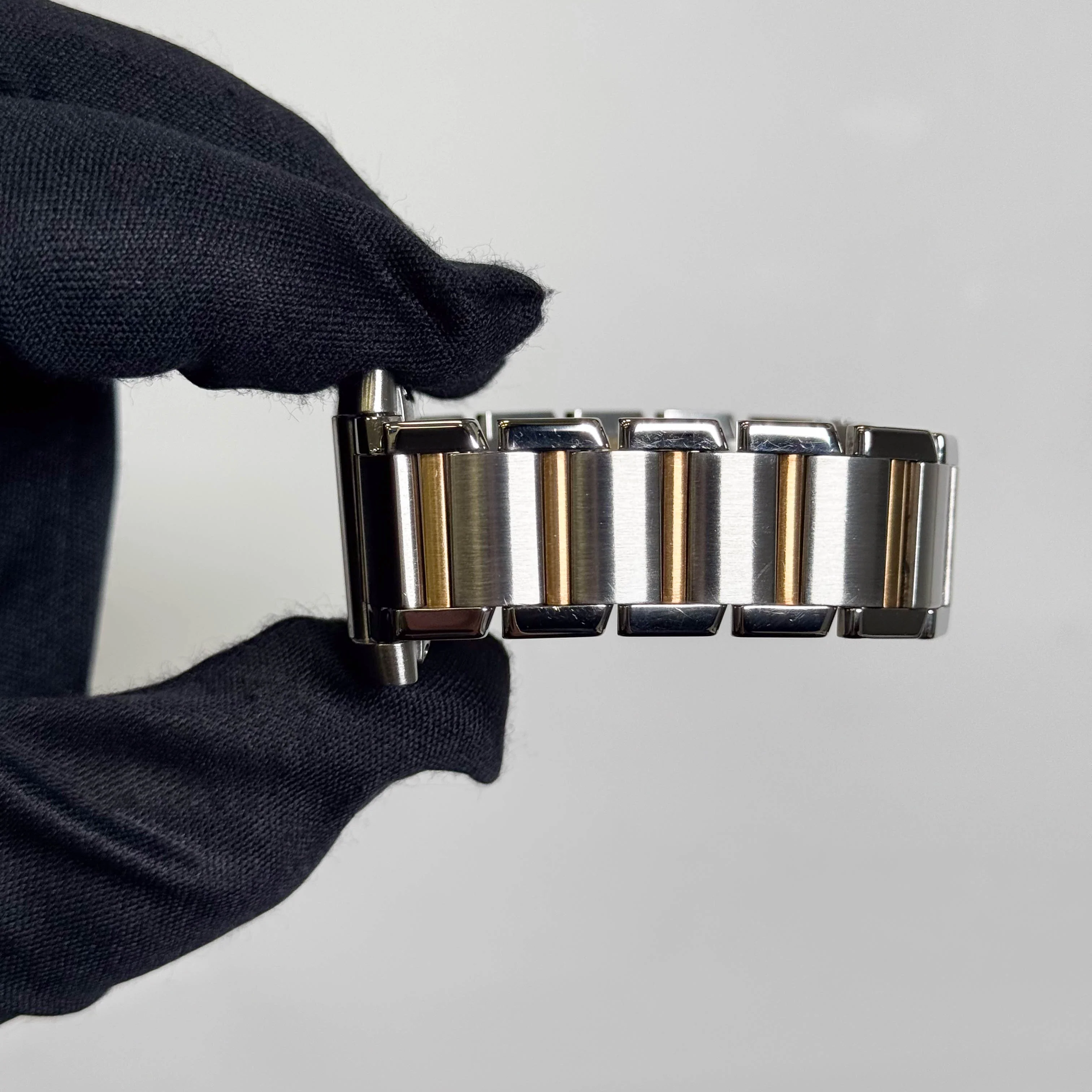 Cartier Tank Francaise Stainless Steel 32mm White Dial Watch Ref# W51005Q4 - Image 5