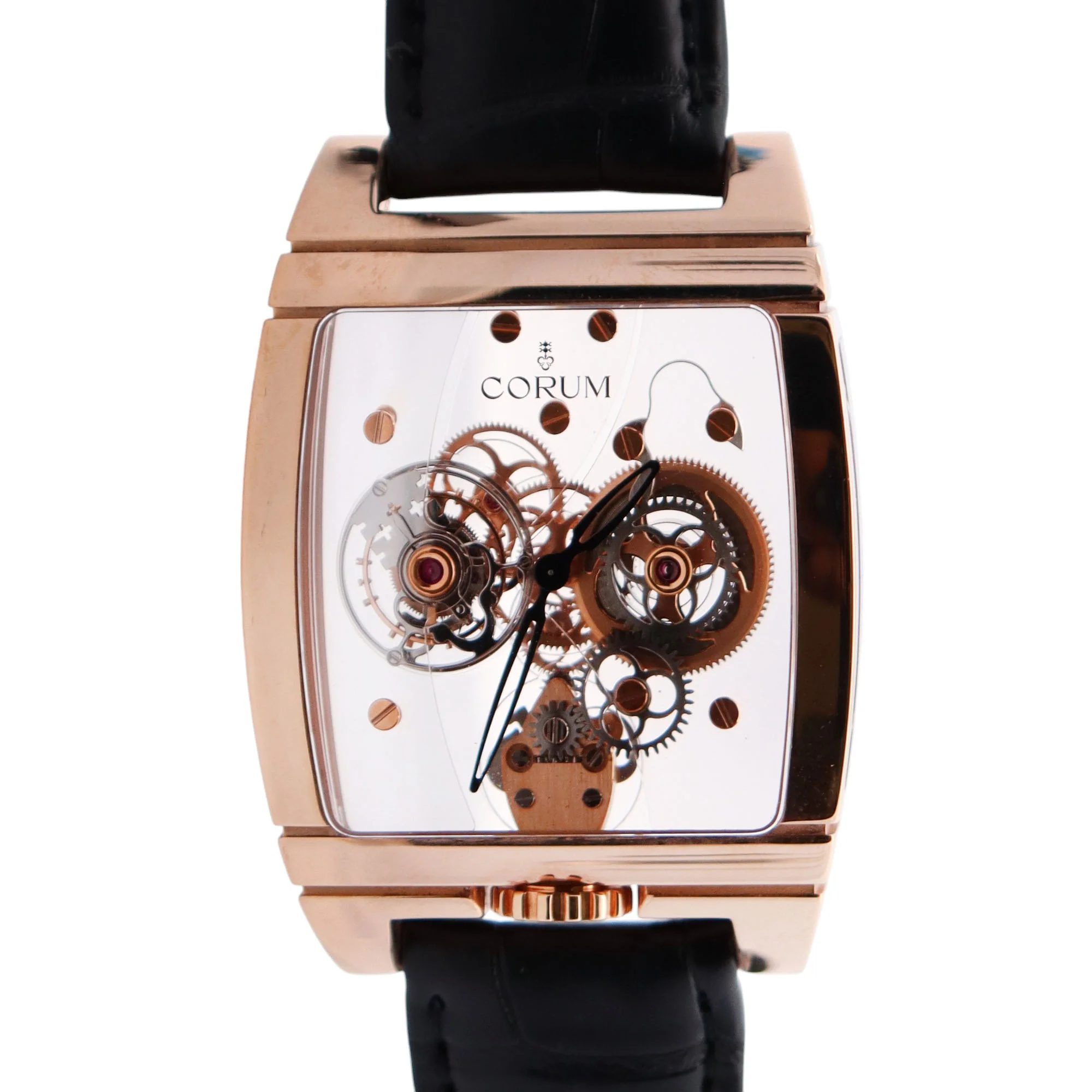 Corum Golden Bridge 39mm Skeleton Dial Watch Ref# B382/00343