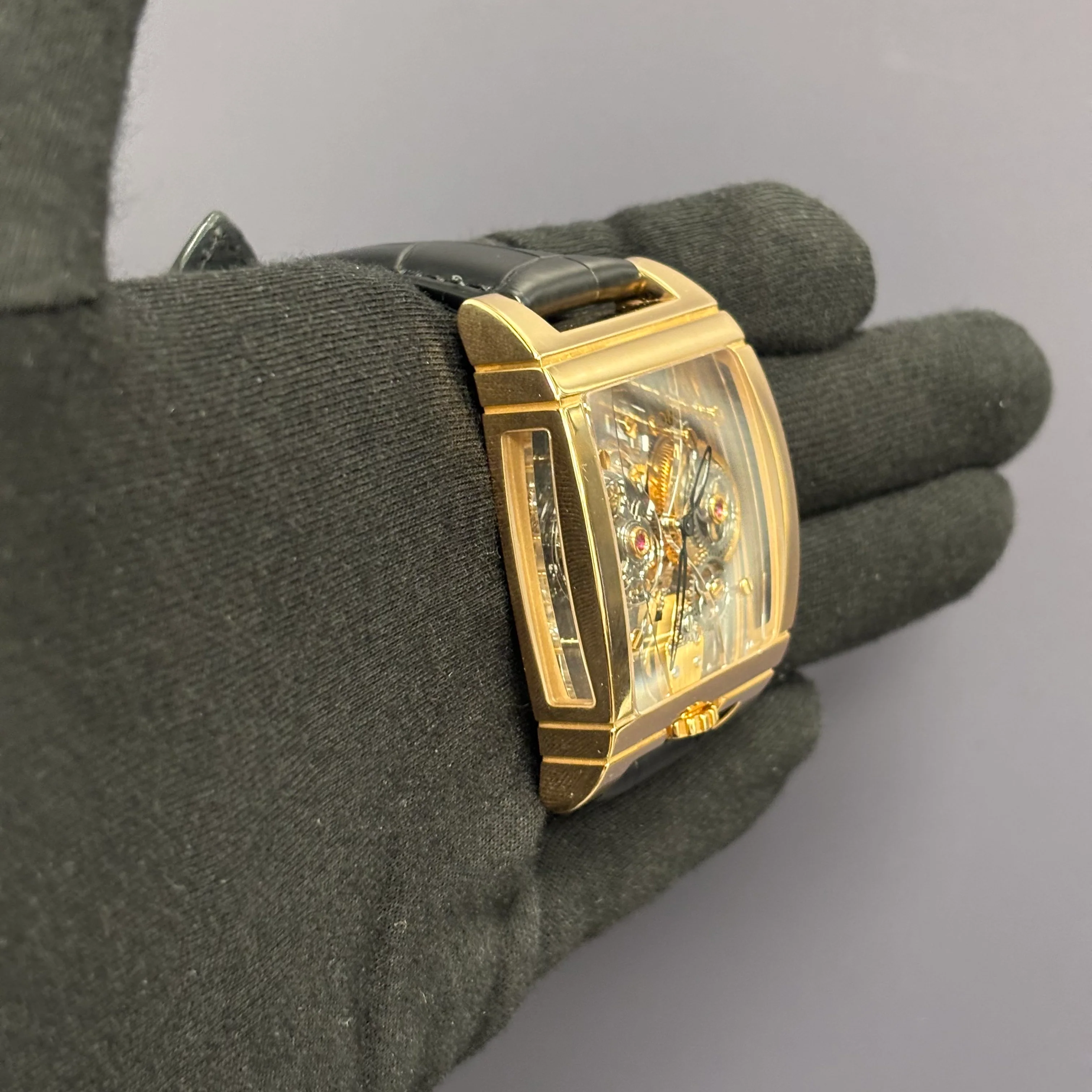 Corum Golden Bridge 39mm Skeleton Dial Watch Ref# B382/00343 - Image 3