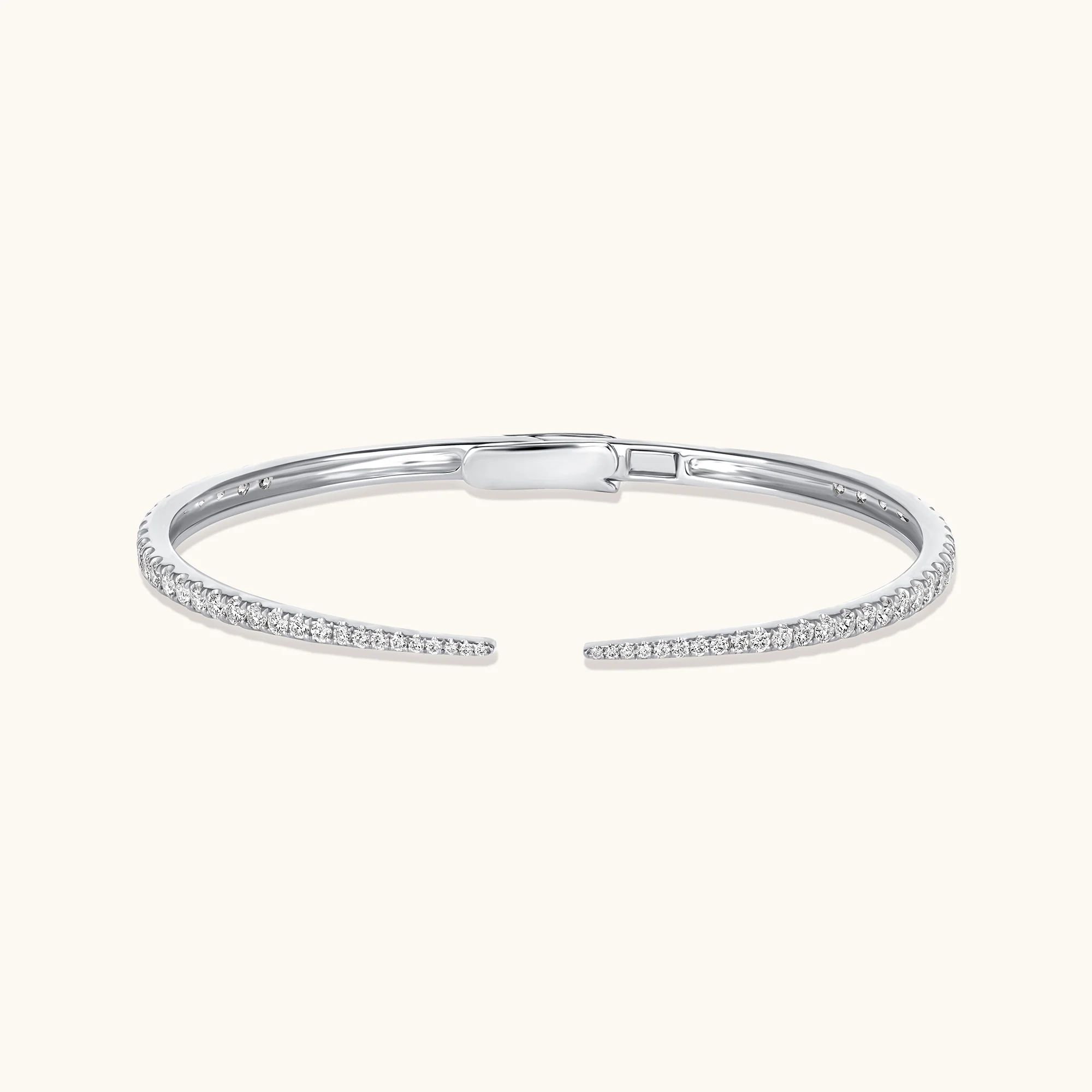 Diamond Claw Cuff Bangle - Image 4