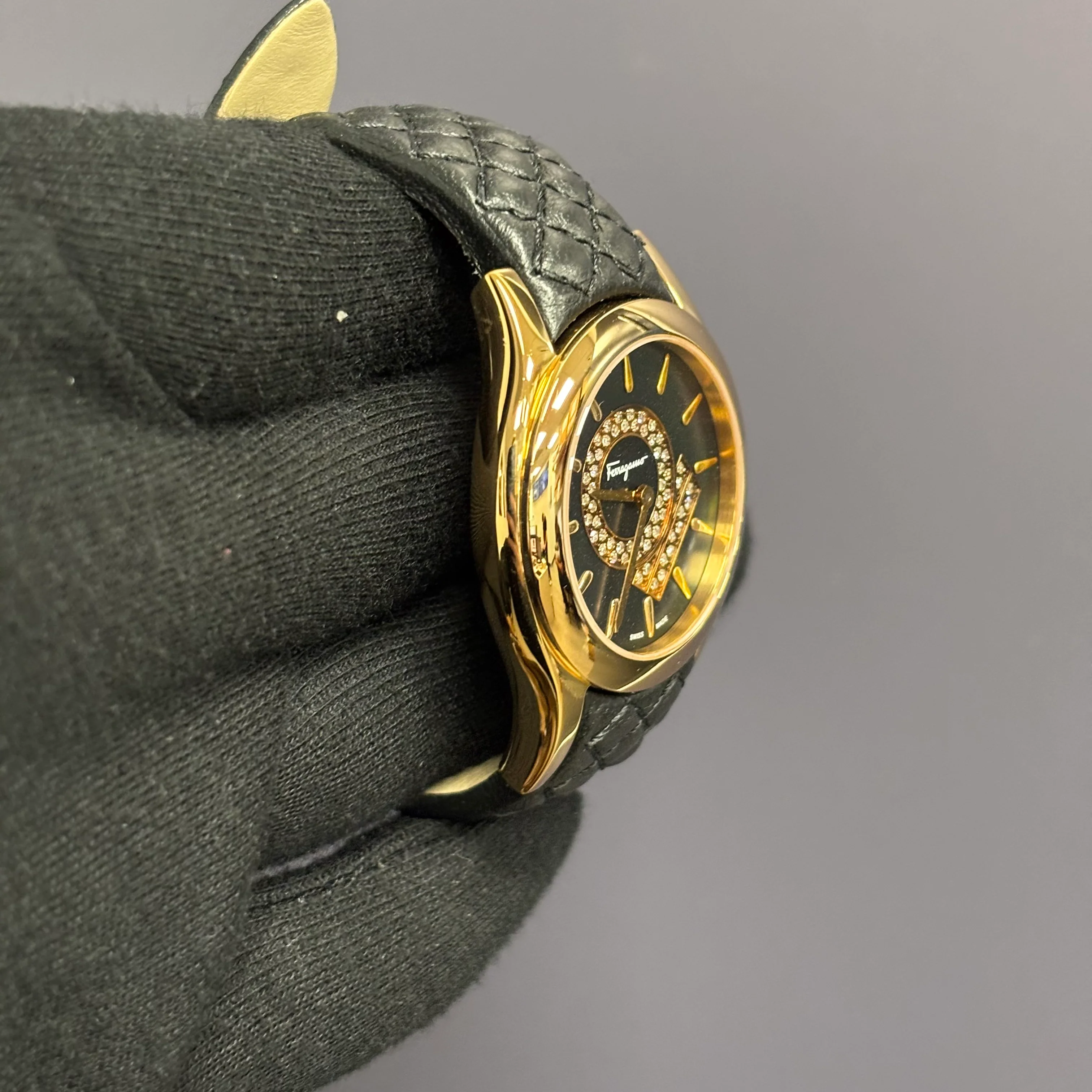 Salvatore Ferragamo Lirica 33mm MOP Dial Watch - Image 3