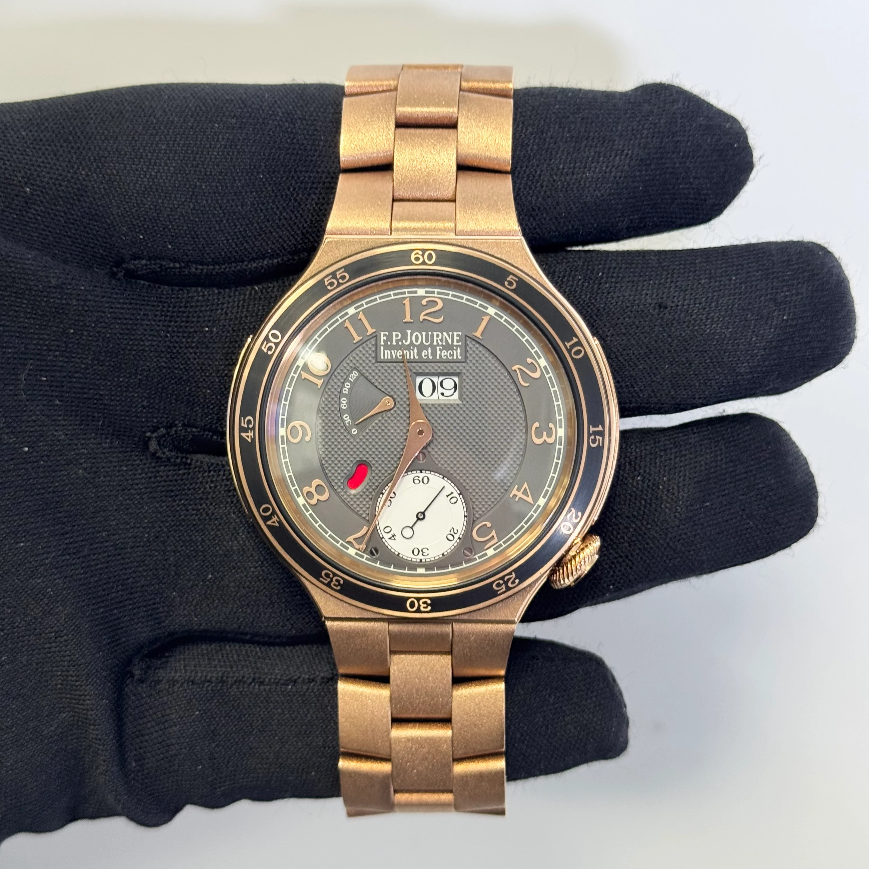 F.P. Journe Linesport 44mm Black Dial Watch Ref# AR G 44 B GR - Image 2