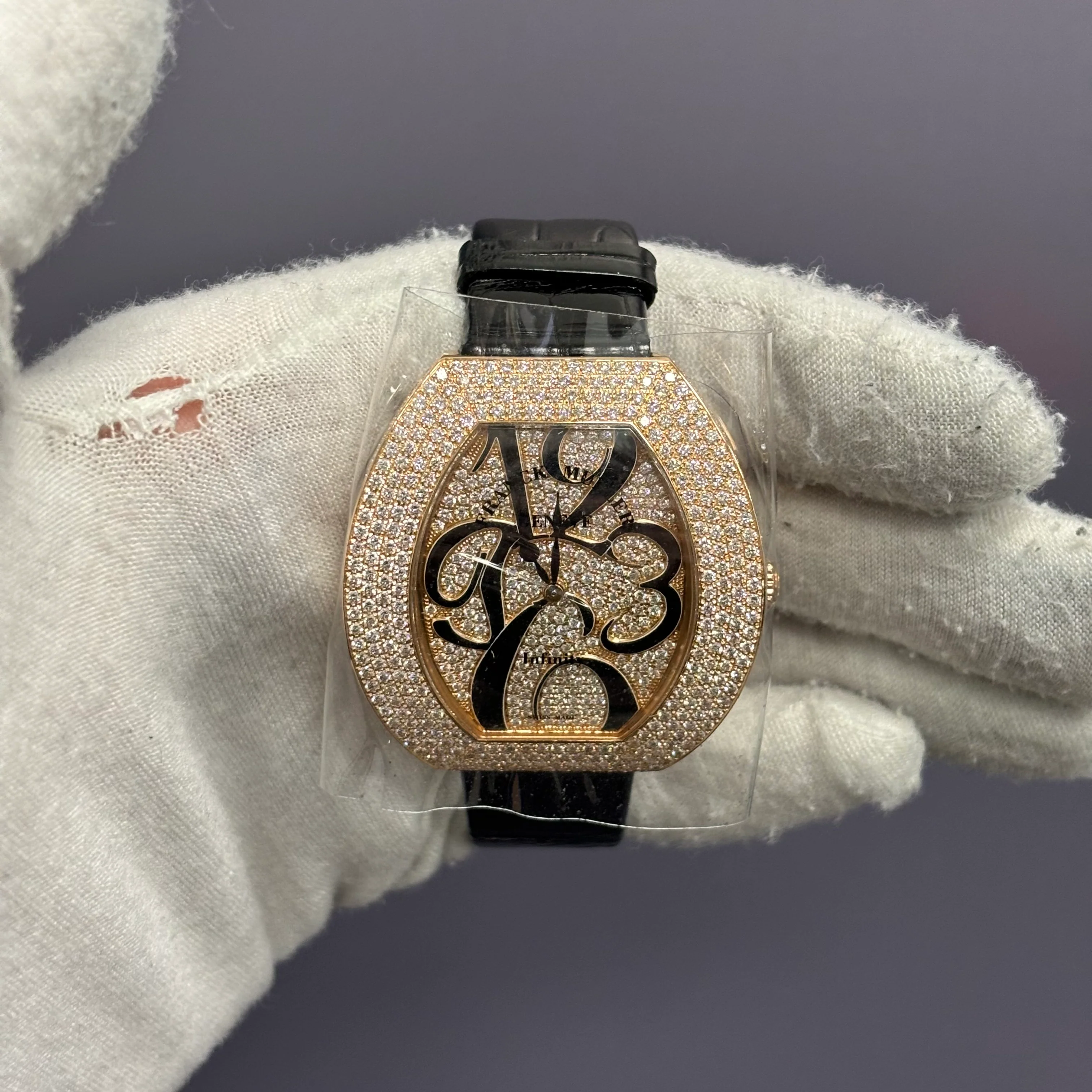 Franck Infinity 41mm Pave Dial Watch Ref# 3540 QZ A D4 CD 5N - Image 2