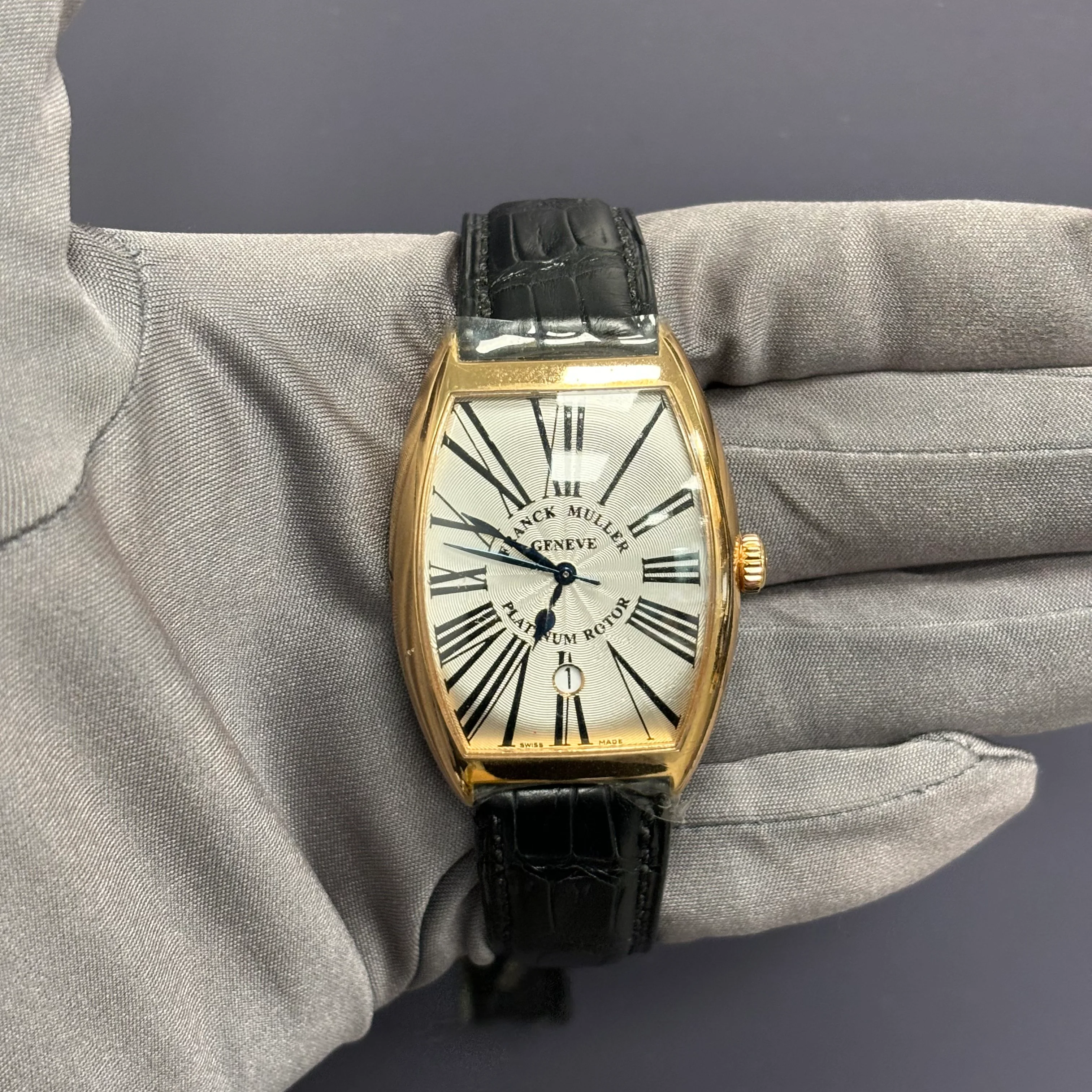 Franck Muller Curvex 34mm White Dial Ref# 6850 B SC DT RA - Image 2