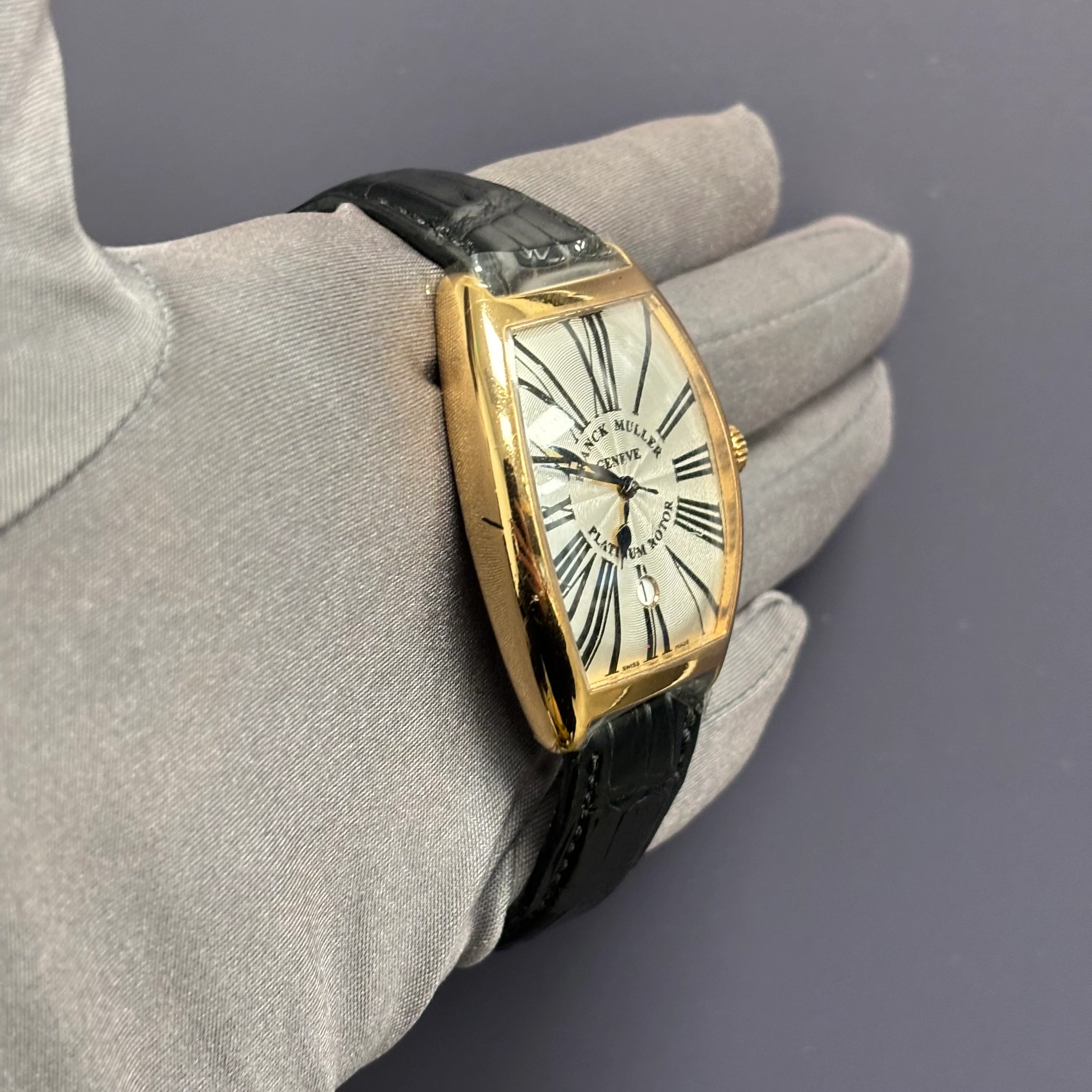 Franck Muller Curvex 34mm White Dial Ref# 6850 B SC DT RA - Image 3