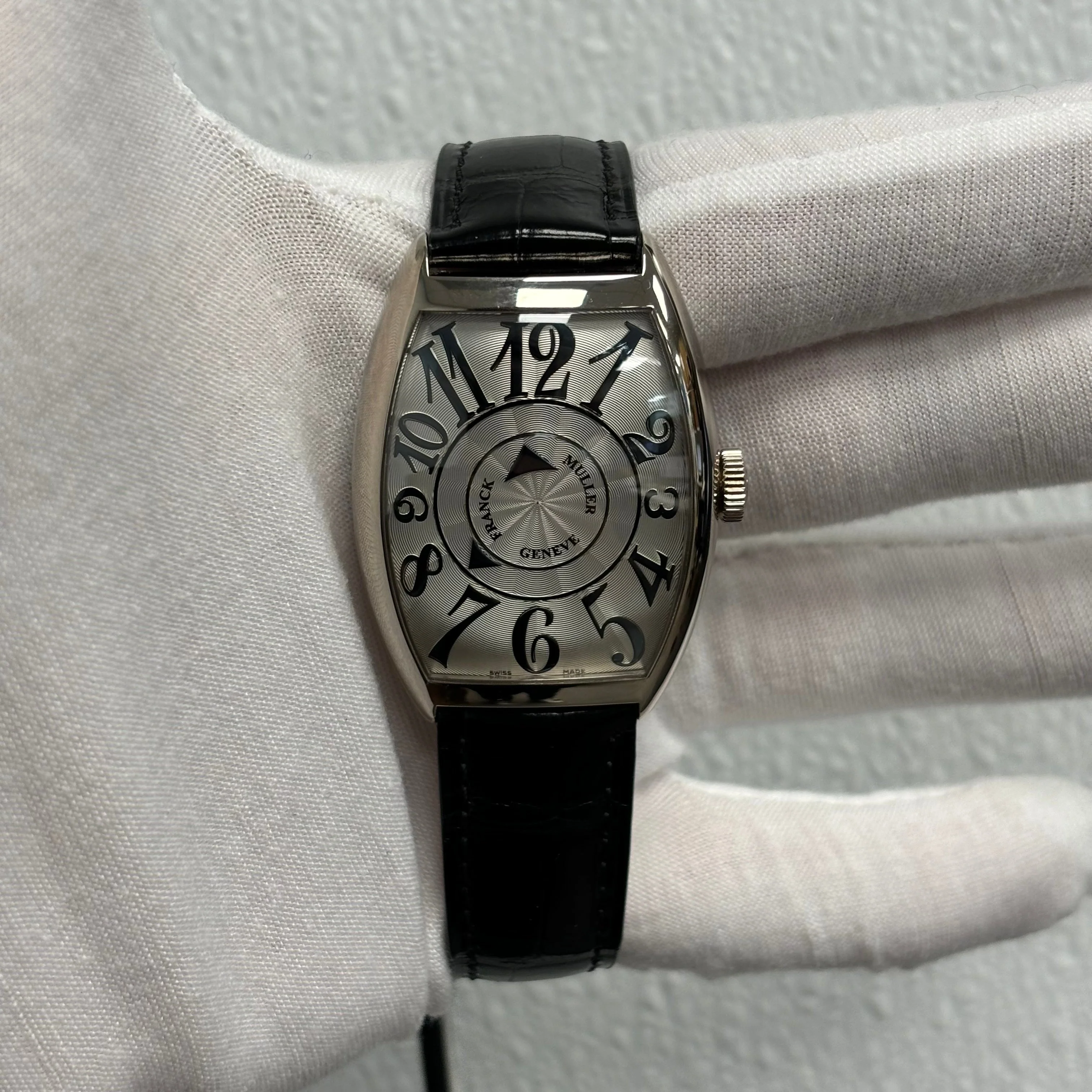 Franck Muller Double Mistery 34mm White Dial Ref# 6850 DM - Image 2