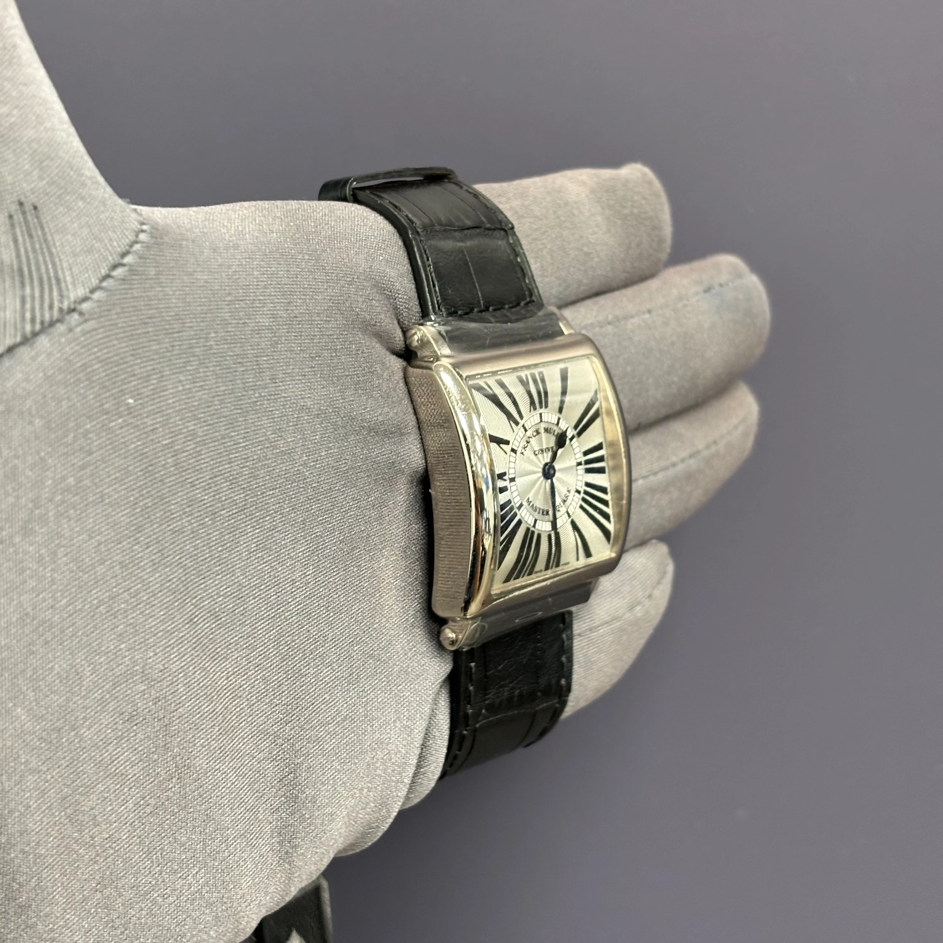 Franck Muller Master Square 33mm Silver Dial Watch Ref# 6002 M QZ R - Image 3
