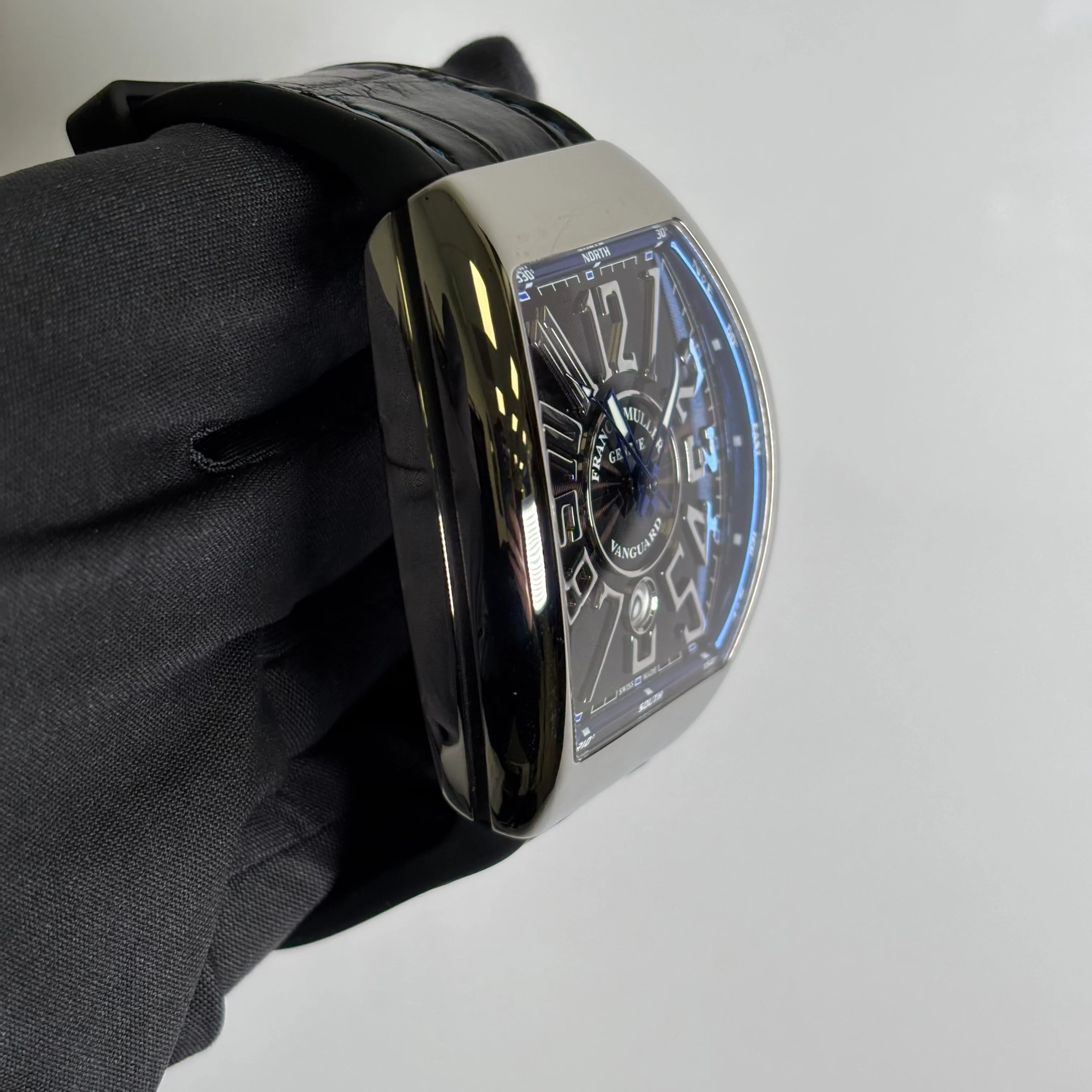 Franck Muller Vanguard 45mm Stainless Steel Watch Ref# V 45 SC DT - Image 3