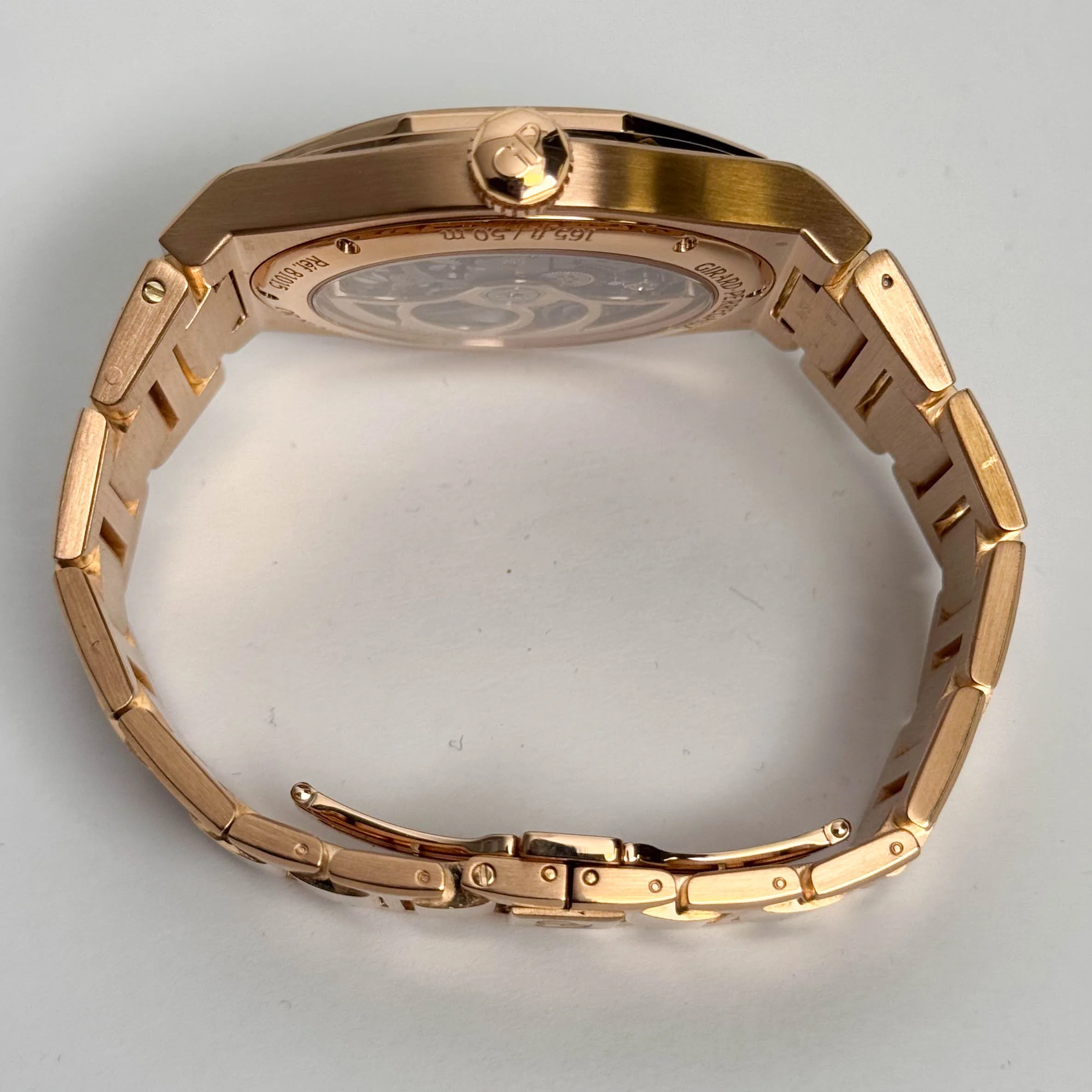 Girard Perregaux Laureato 42mm Skeleton Dial Watch Ref# 81015-52-002-52A - Image 6