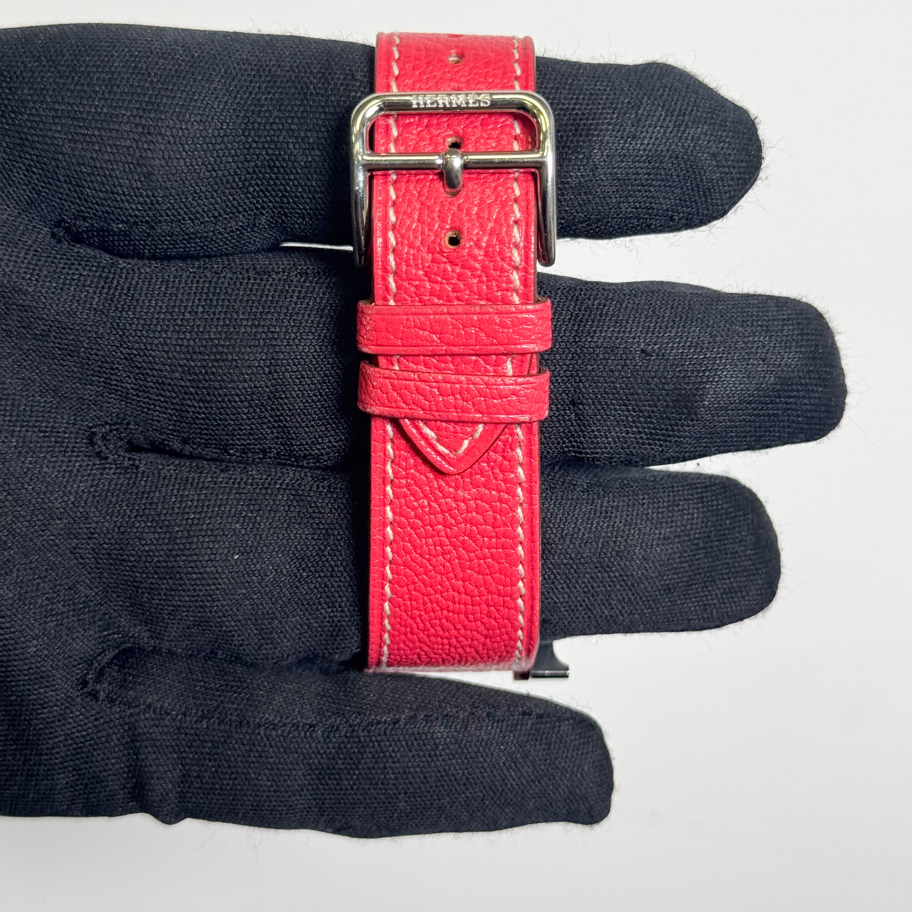 Hermes Heure H 21mm Factory Diamond MOP Dial Watch Ref# HH1.530 - Image 4