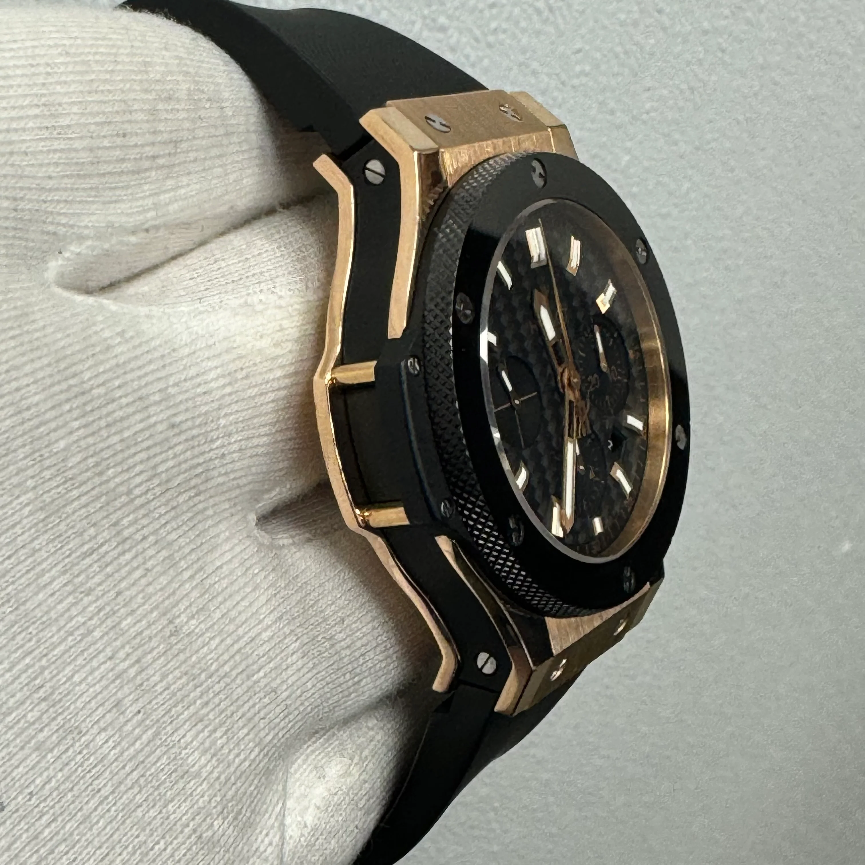Hublot Big Bang 44.5mm Carbon Dial Watch Ref# 301.PM.1780.RX - Image 3