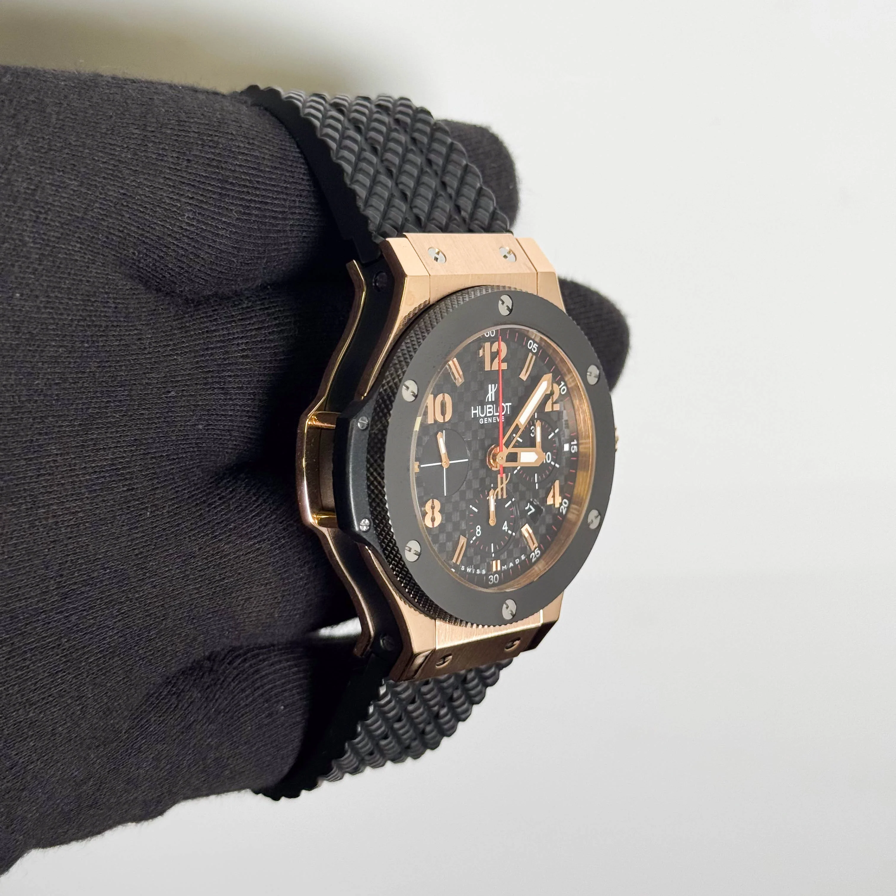 Hublot Big Bang 44mm Black Chronograph Dial Watch Ref# 301.PB.131.RX - Image 3