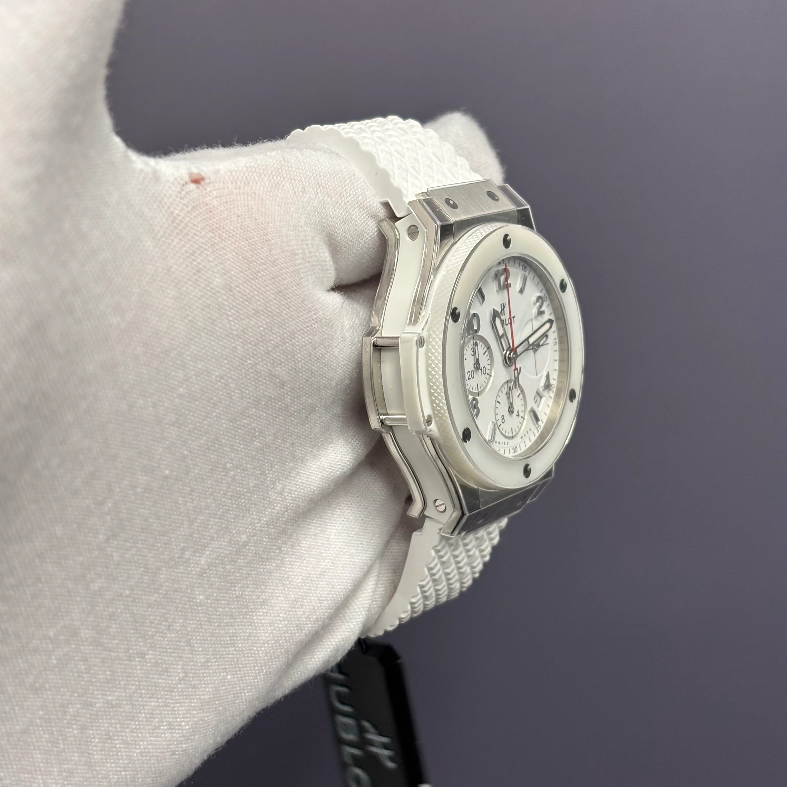 Hublot Big Bang 44mm White Dial Watch Ref# 342.SE.230.RW - Image 3