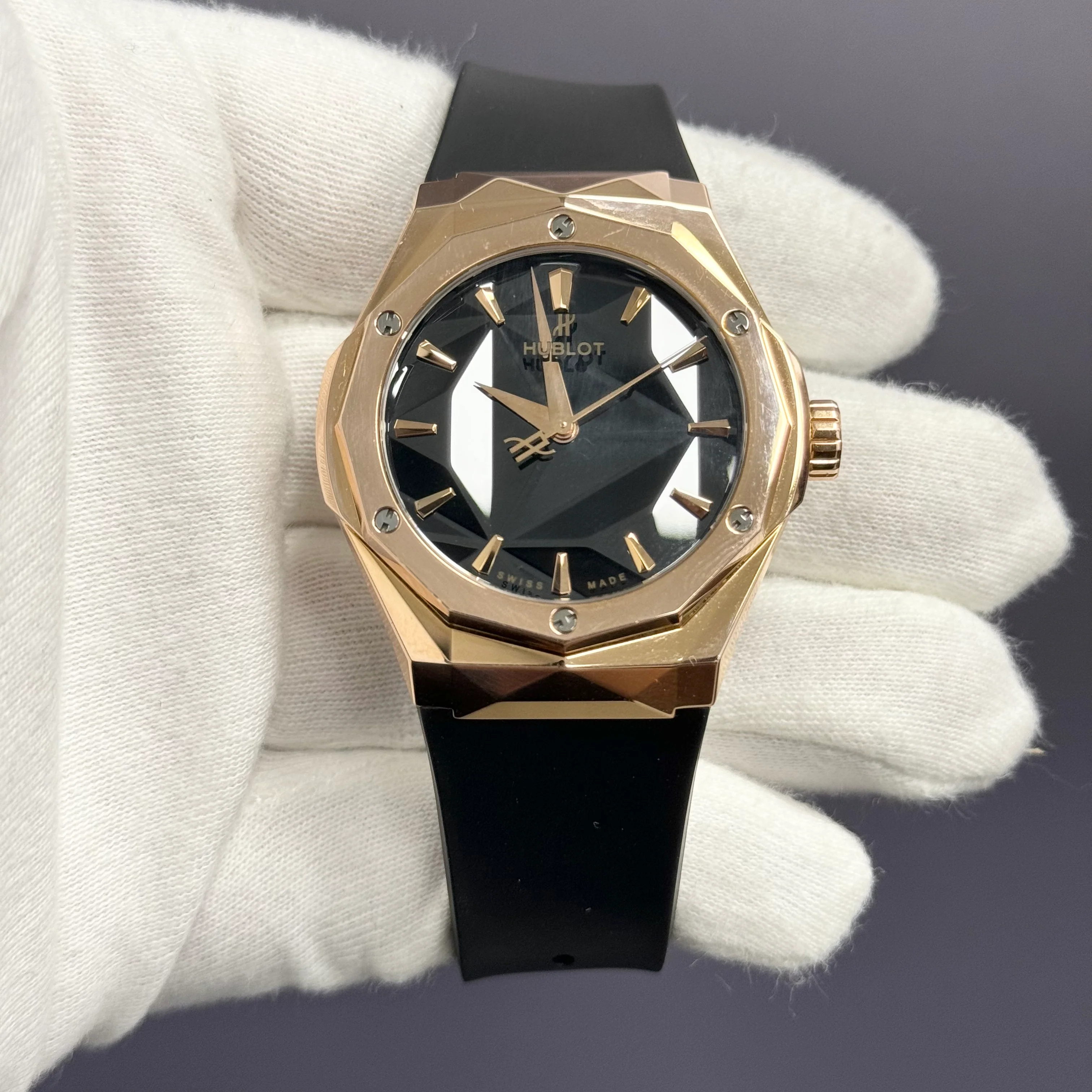 Hublot Classic Fusion 40mm Black Dial Watch Ref# 550.OS.1800.RX.ORL19 - Image 2