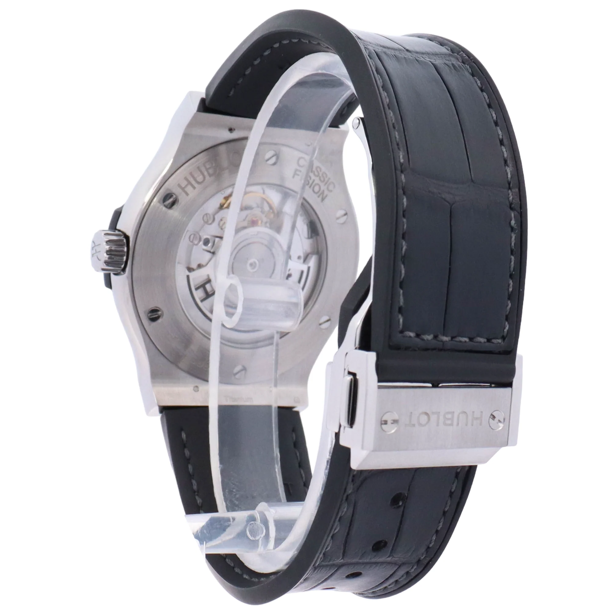 Hublot Classic Fusion 42mm Stainless Steel Gray Stick Dial Watch Reference# 542.NX.7071LR - Image 3