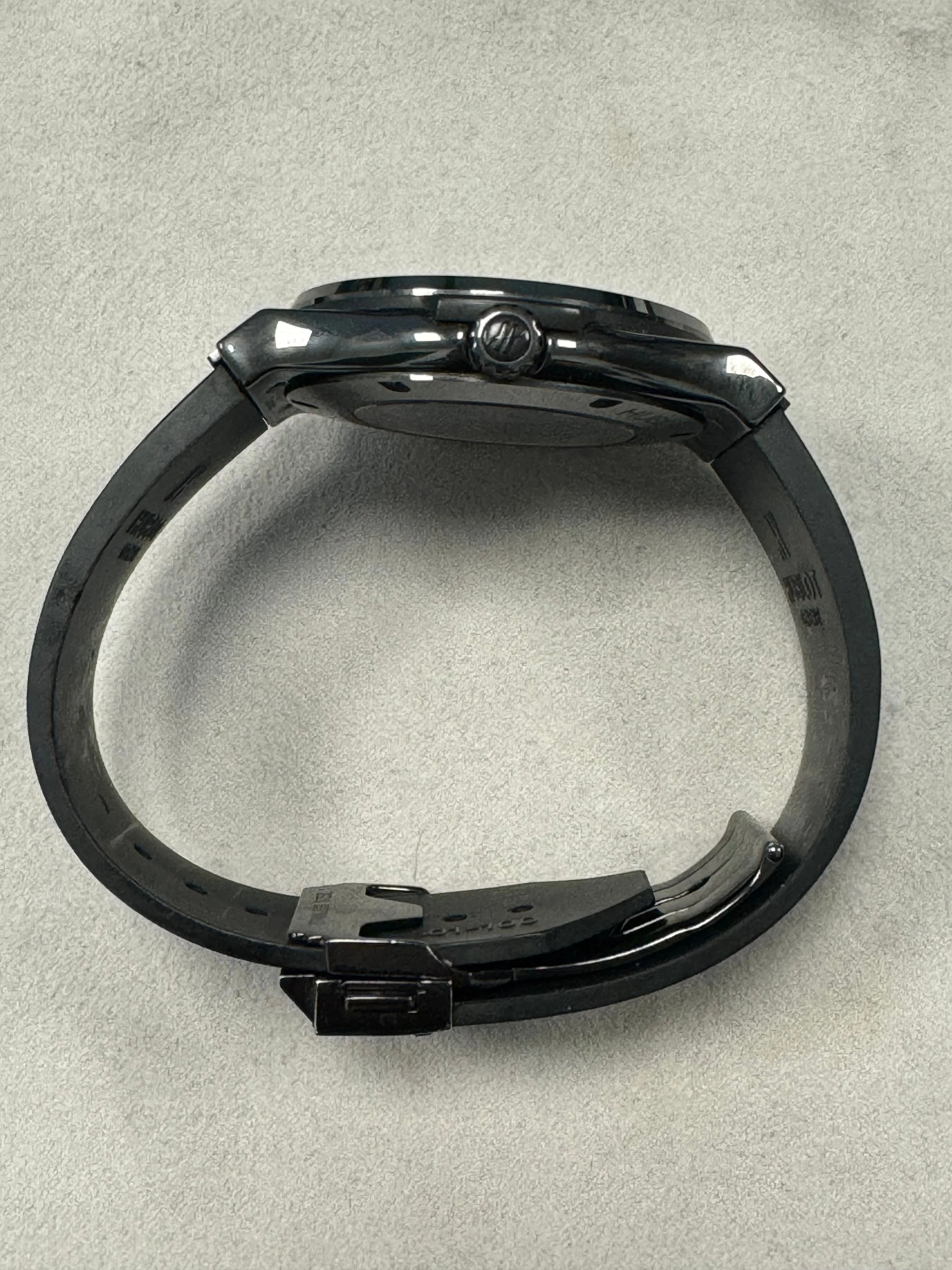 Hublot Classic Fusion Black Magic Black Ceramic 42mm Black Carbon Stick Dial Watch Reference #: 542.CM.1770.RX - Image 4