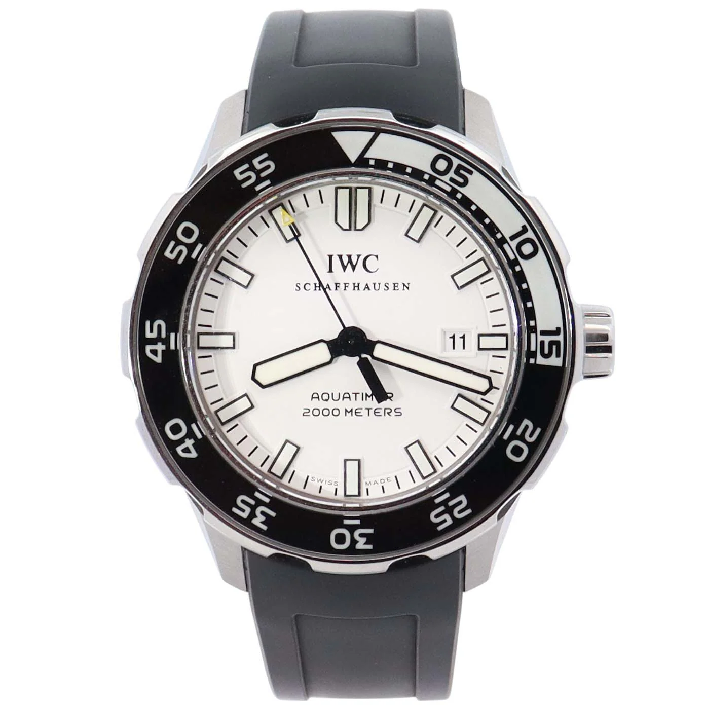 IWC Aquatimer 44mm White Dial Watch Ref# IW356806