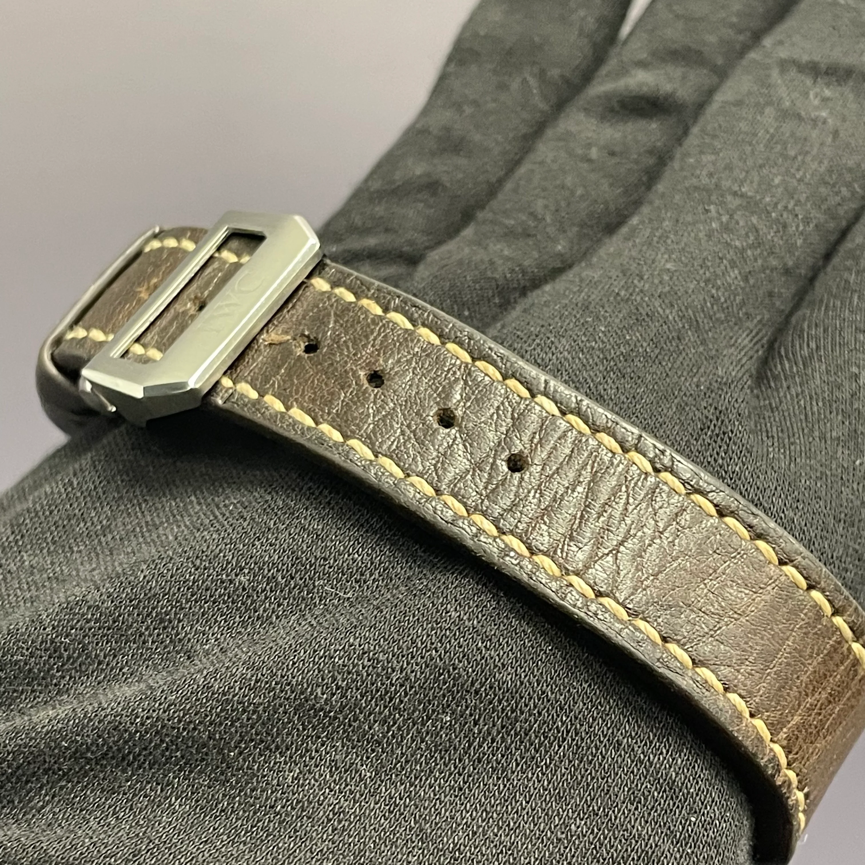 IWC Big Pilot 46.2mm Black Dial Watch Ref# IW500401 - Image 4