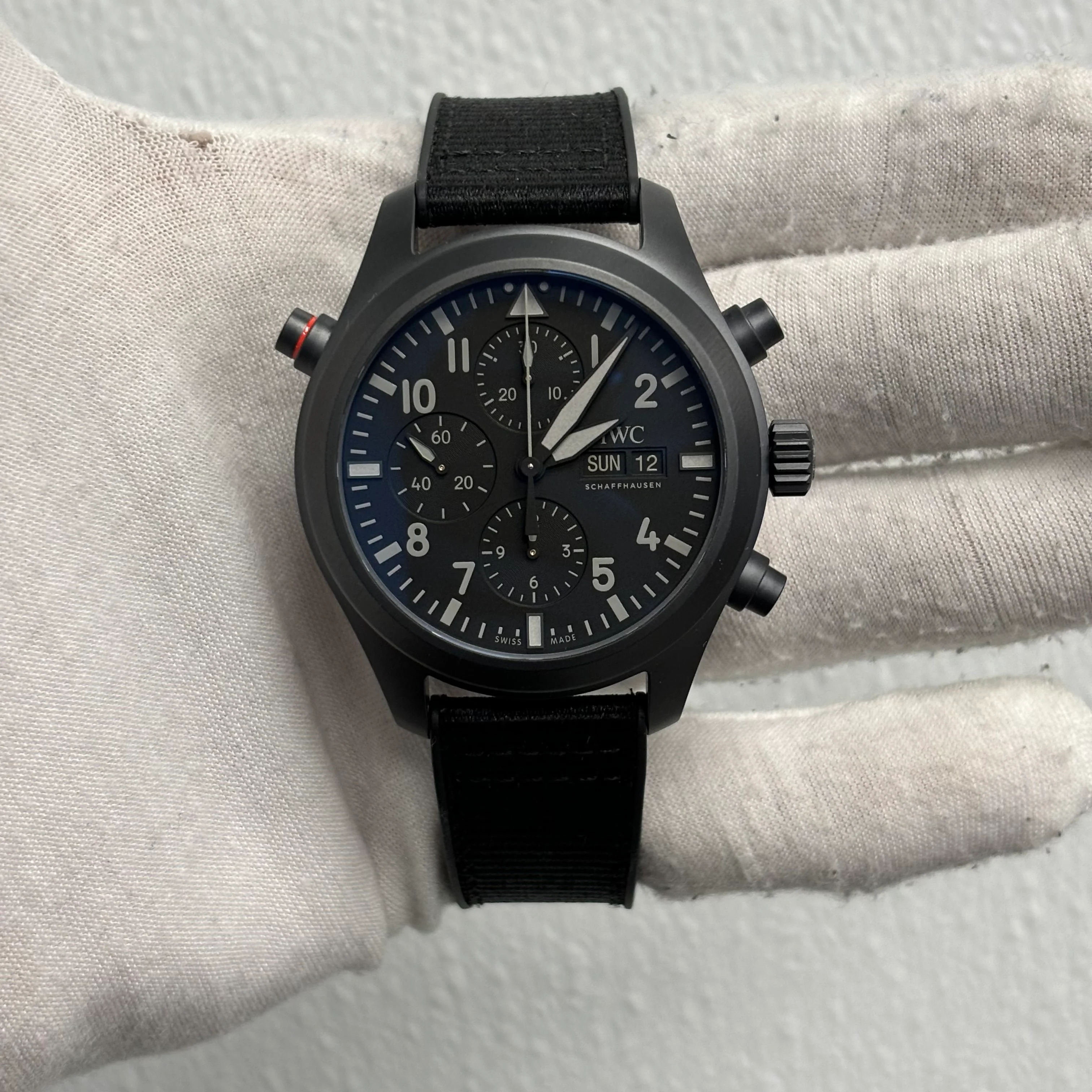 IWC Pilot 44mm Black Dial Watch Ref# IW371815 - Image 2