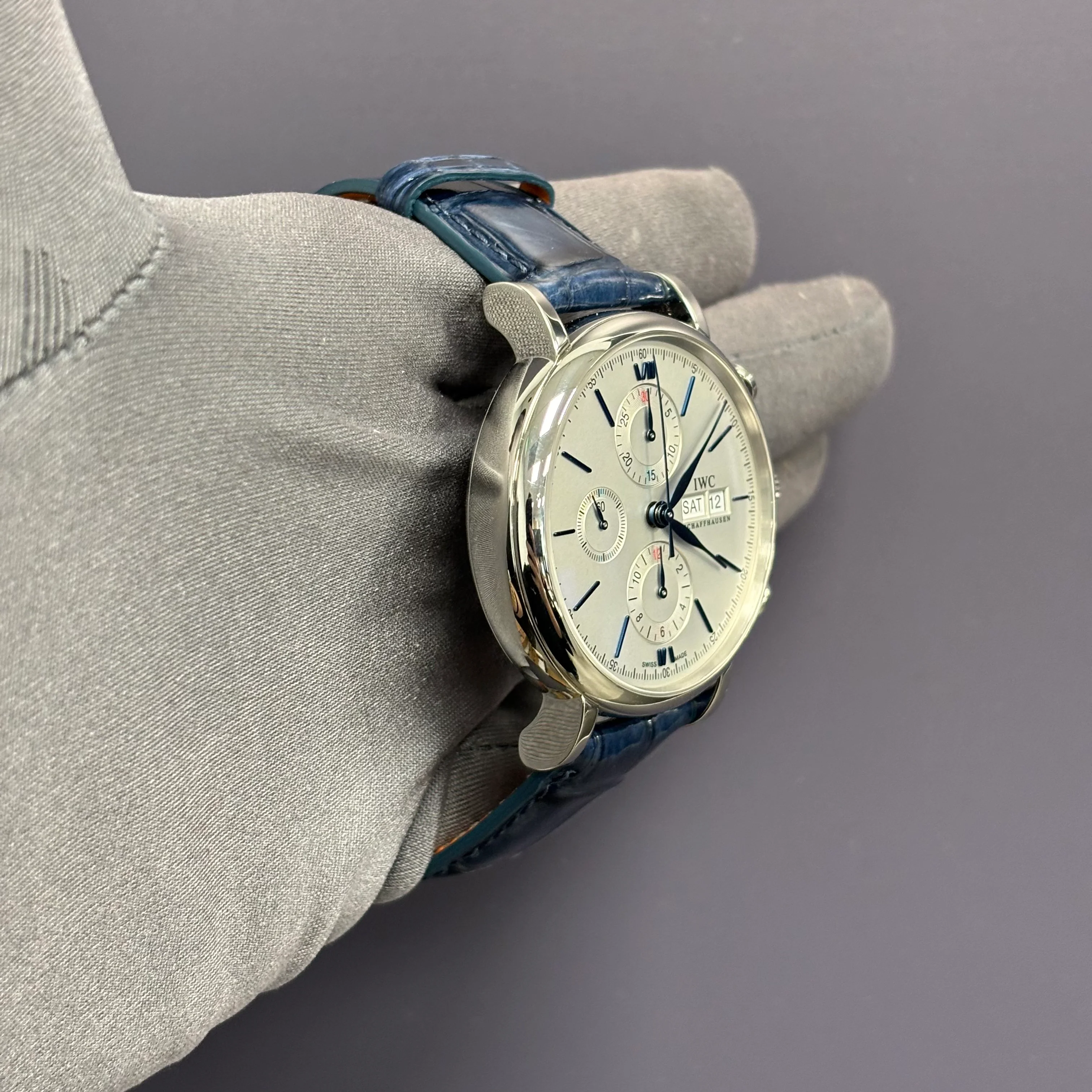 IWC Portofino 42mm White Dial Watch Ref# IW391037 - Image 3